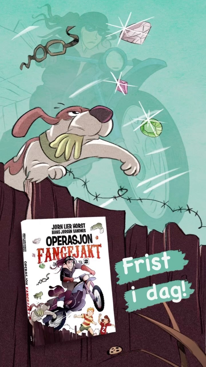 ‼️ Siste frist for å forhåndsbestille «Operasjon fangejakt» med signatur hos norli.no
Se link i bio 🕵🏼♀️
@lierhorst @hansjorgensandnes @annkristinlie @jonlovaas_scenographer @bonniernorskforlag @barnsomleser