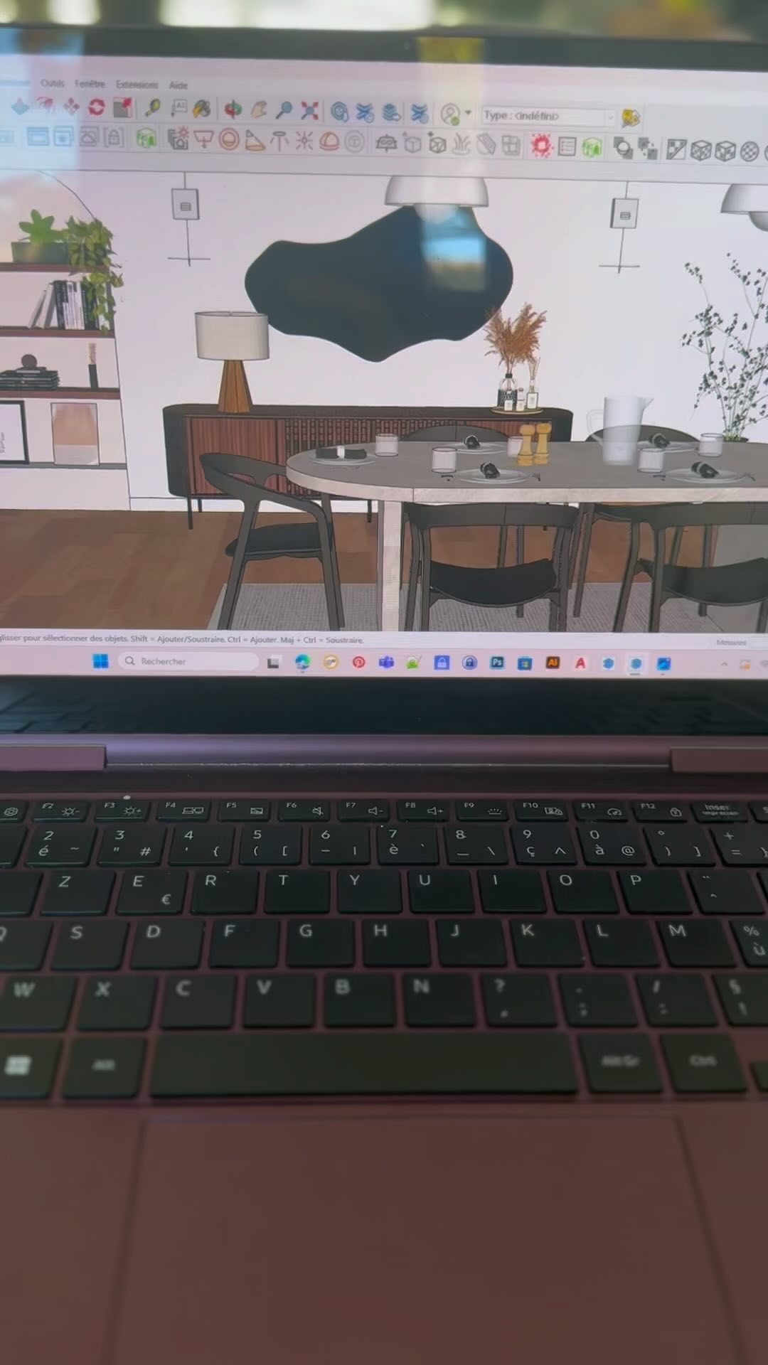 De l’idée à la conception 3D avec Sketch up et le moteur de rendu photoréaliste V-Ray 🤍
Belle soirée ✨
#interieur #designdinterieur #architecturedintérieur #design #interiordesign #amenagementinterieur #architectedintérieur #décoration #home #séjour #salleàmanger #3d #3dsketchup #3dmodeling #sketchup #sketchup3d #sketchupvray #vray #vraysketchup #vrayrender #bordeaux