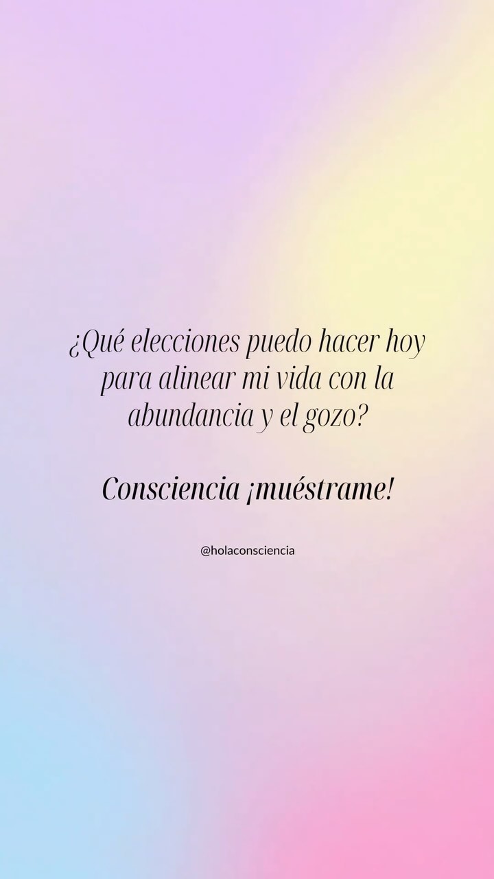 Todos los días al despertar tienes la opción de crear tu vida, o dejar que sea creada por las proyecciones de esta realidad. 🤯
¡Recuerda, el universo está lleno de abundancia y quiere darte regalos! El dinero sigue el gozo, el gozo no sigue el dinero. 😉 Reconoce el regalo que tienes para ofrecer al mundo. ¡Ve esa grandeza en ti! 🤩
#serconsciente #infinitasposibilidades #accessconsciousness #accessconsciousnessmexico #barrasdeaccess #quemasesposible #elecciones #terapiaenergetica #coachingdevida #wellnessjourney #wellnesscoach #wellnessthatworks #bienestarintegral #despertardeconciencia #trascender #gozo #joy #gratitud #gratitude #personalgrowth #empowerment #development #goals #inspiration #motivation #desaprender #abundance #abundancia #dinero #conexion
