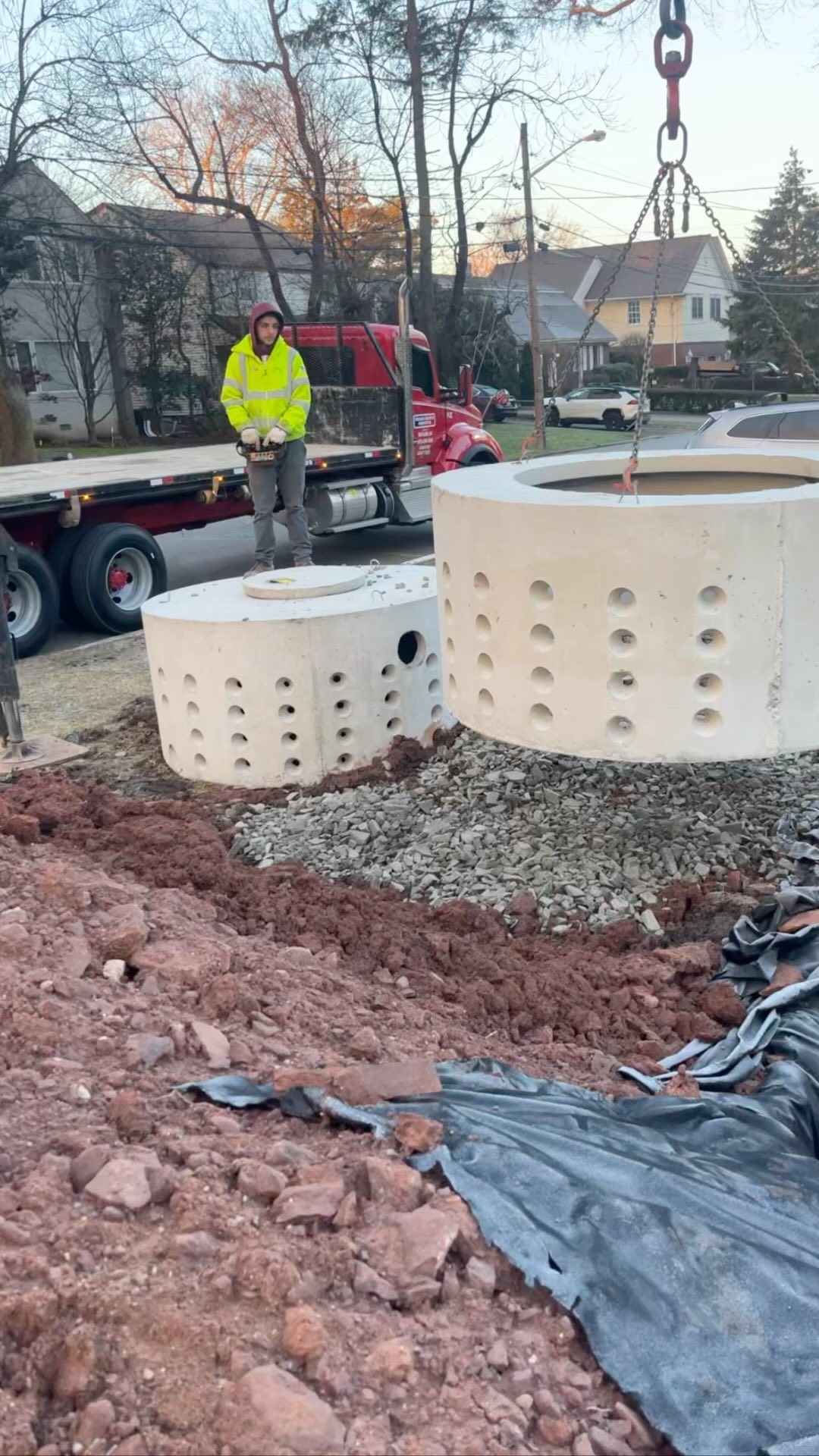 Reaching goals in 2024 for sure 💪 thanks for @peerlessconcreteproducts for those perfect precast dry wells
#longreach #excavation #excavator #njcontractor #trending #reels #explore #seepage #bergen #bergencountynj #bergenfieldnj #hardscaping #refinedlandscapeanddesign