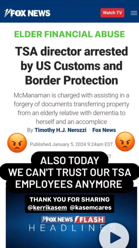 🔥🔥🔥 Starting the year off RIGHT!!!
#caught #elderrights #elderjustice #humanrights #civilrights #movement #tsa #caught #financialabuse #kasemcares #uglyjudge #elderlylivesmatter #endfraudulentguardianships #advocatesattire #freebritney #reuniteskylerwithhisfather #courtvictim #justiceforgenevievebush #justiceforjohnniesharp #justiceforbritney #justice #rights #peace