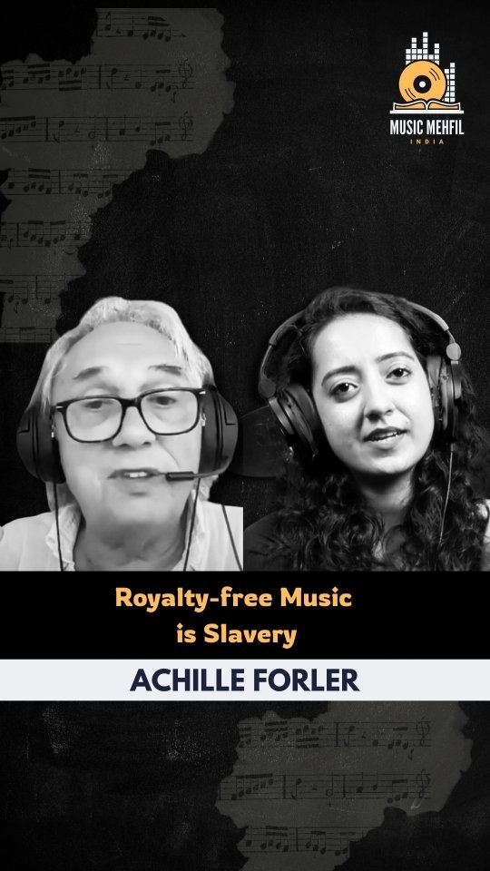 Royalty free music is slavery - Achille Forler
.
.
.
.
#musicmehfilindia #achilleforler #musicpodcast #vodcast #royaltyfreebeats #royaltyfreesamples #copyrightlaw #musicroyalty