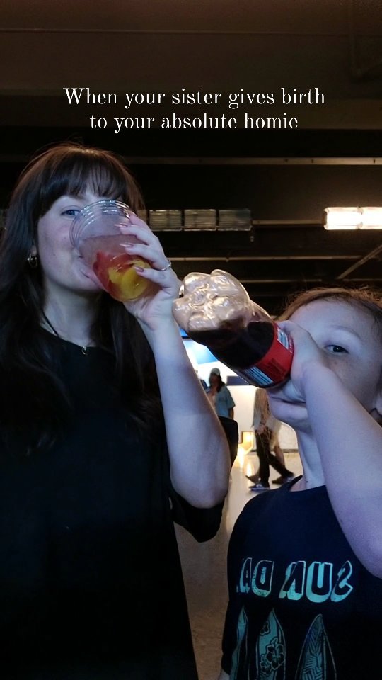 No way we even do the same face at the end 😅❤️ Thanks for making me an Aunt #Auntlife #Jaysgame