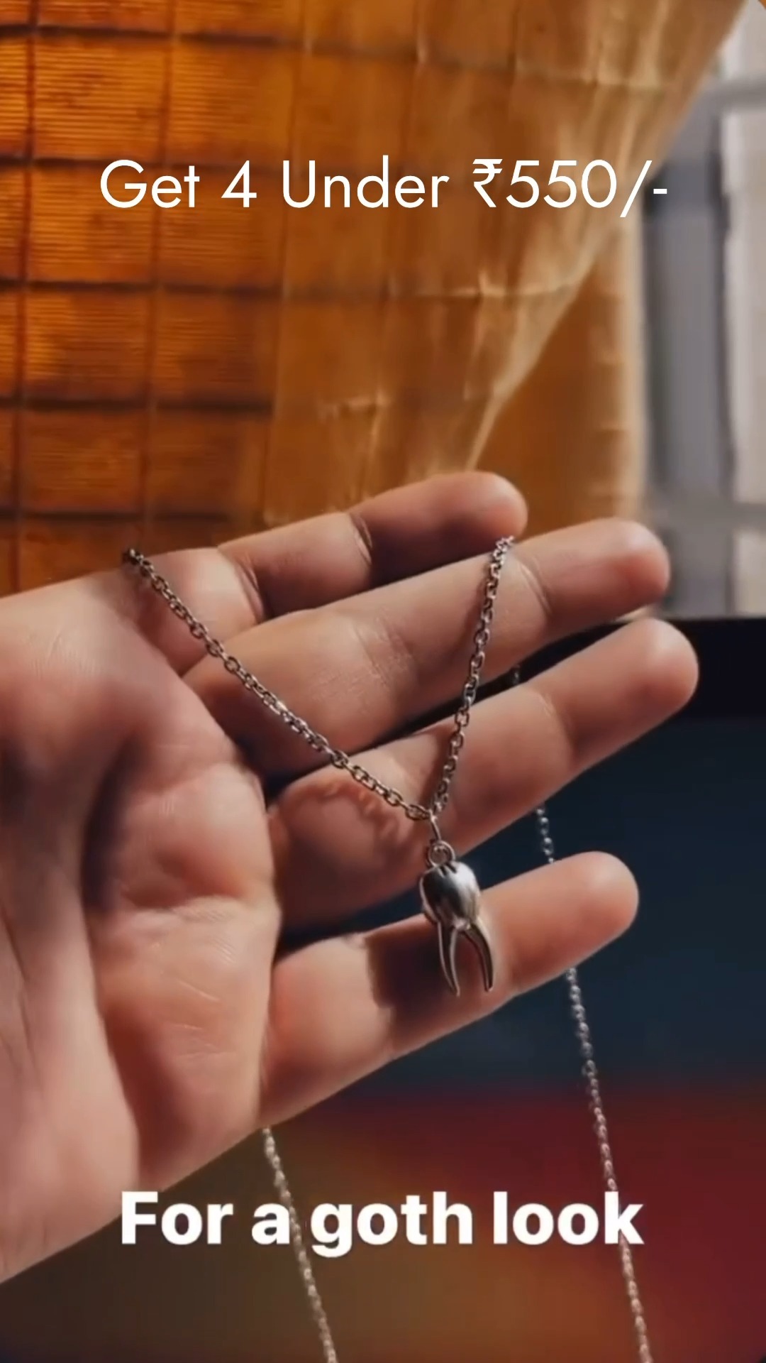 BUY 4 UNDER ₹550 on our website FOR LIMITED PERIOD
✅ Sale Starting From ₹99 On Our Website
✅ No Coupon Code Required
✅ Free Delivery Just Above ₹298! 😱
✅ Cod Available 😱
➡️ Our Daily Wear Jewellery Pieces Are Meant For Both Men & Women
✨❤️🤌🏻
Where To Shop?
📸 Shop At https://simplygorgeous.in/collections/buy-4-under-550
Jewellery | Anti-tarnish | Small Business Finds | Pendant With Chain Necklaces | Simply Gorgeous India | Etsy Shop | Vintage Accessories | Gold Pendant Necklaces | Men Jewellery | Men Rings | Men Fashion | Men Style | Ootd | Outfit Check | Styling Ideas | Pinterest Styling | Silver Jewellery | Fashion Accessories | Meesho Finds | What To Shop | Jewellery Aesthetics | Small Business | Grunge Style | Soft Grunge | Men | Men Bloggers | Korean Fashion | Kdrama | Kpop | K-pop Fashion | Fashion Accessory | Fashion Trends | Gitf Ideas For Him | Gift Ideas For Her | Gifts | Valentine's Day Gifts | Gifting | Gen Z Fashion | Gen Z Style | Gen Z | Gifting ideas for girlfriends | love | relationship | couple gifts