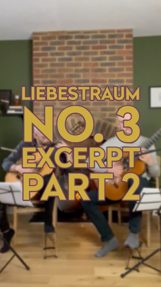 Excerpt from our upcoming arrangement of Liszt's Liebestraum No. 3! 😍🤘🎸🎸
#duotandem #classicalguitar #guitarduo #classicalmusic #guitar #arrangement #guitariscool #piano #instrumental #fingerstyleguitar #acousticmusic #nylonstringguitar #lovedream #lovesongs