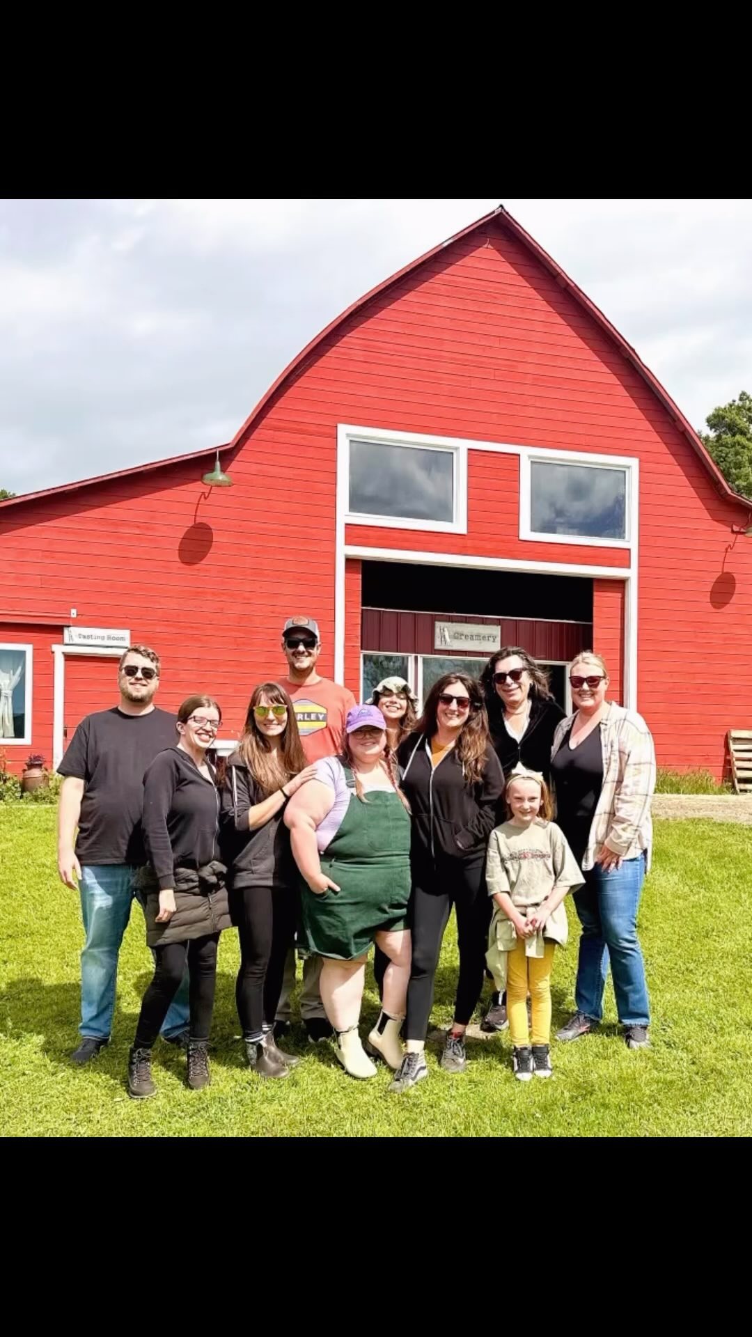 Bijou bakery crew went on a field trip to @stepladdercreamery ! We got to cuddle baby goats, learn about cheese-making, and taste some delicious cheese. It was a day filled with laughter, new experiences, and lots of love. Step ladder also offers tours to the public check them out! #bijoubakery #stepladdercreamery #cayucosbakery #cambriafarm #805foodie #centralcoastbakery