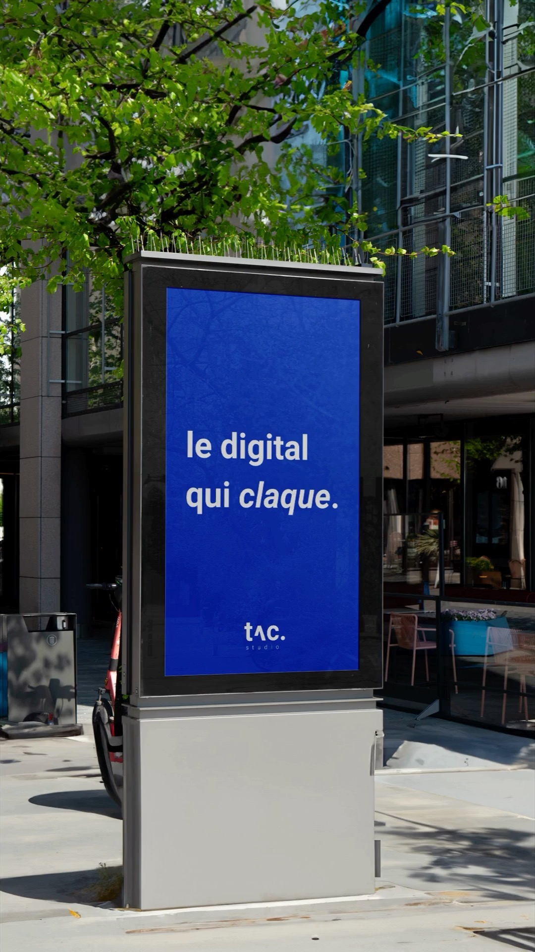 Le digital qui claque, transformez chaque clic en succès. 🚀
Chez tac.studio, chaque campagne est conçue pour captiver, convertir et laisser une empreinte durable. Avec nous, chaque action digitale devient une opportunité de briller.
#tacstudio #ledigitalquiclaque #clicensuccès #stratégiedigitale #performance
