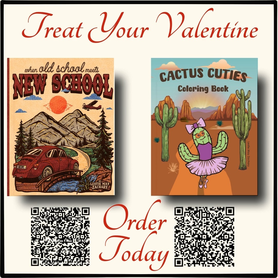 There's still time to grab a book or two for Valentine's Day for your sweeties. Use the easy QR code for ordering.
.
.
.
#Buildingmultigenerationalconnections
#KindnessInMotion
#whenoldschoolmeetsnewschool
#cactuscutiescoloringbook