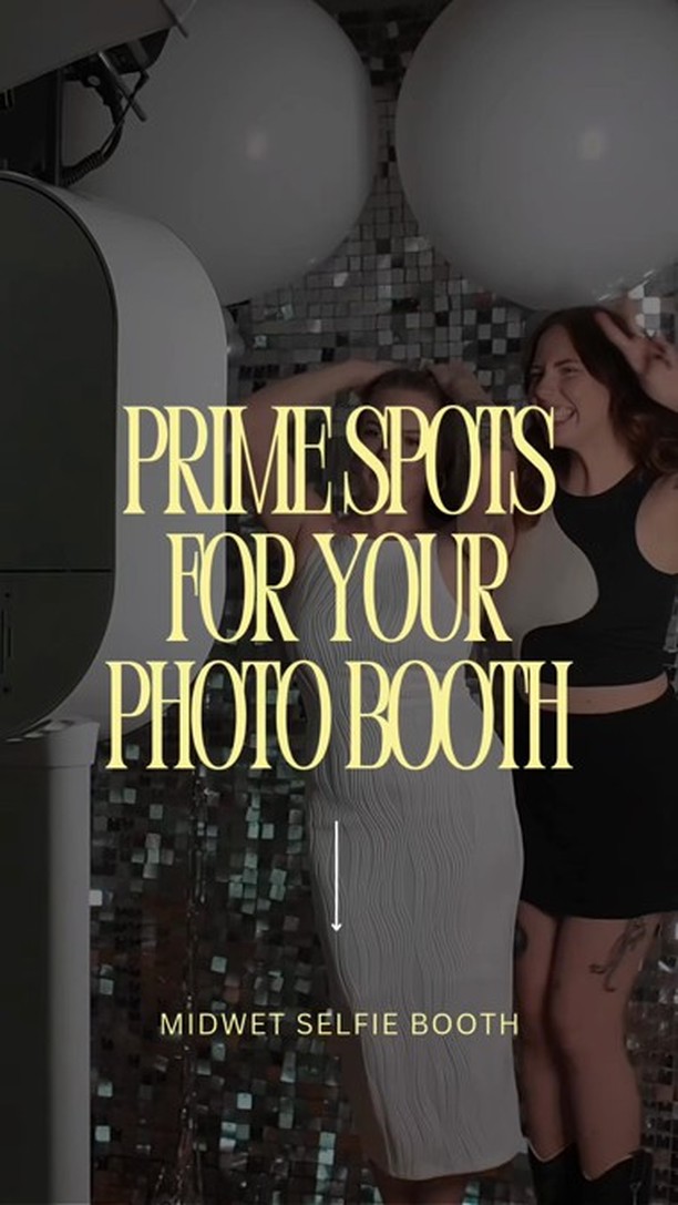 So you booked the booth… now let’s make sure it’s in THE spot to get all the action! Here are the prime spots to place your photo booth for max fun & flawless pics:
👉 Near the dance floor: Keep the energy flowing & capture all the hype moves!
👉 By the bar: Because drinks + pics = iconic memories!
👉Entrance or exit: First impressions & last laughs? Yes, please!
👉Lounge area: Chill vibes, cute pics, and a cozy setup for guests to strike a pose!
We work with you to pick the best spot for the ultimate photo booth experience!