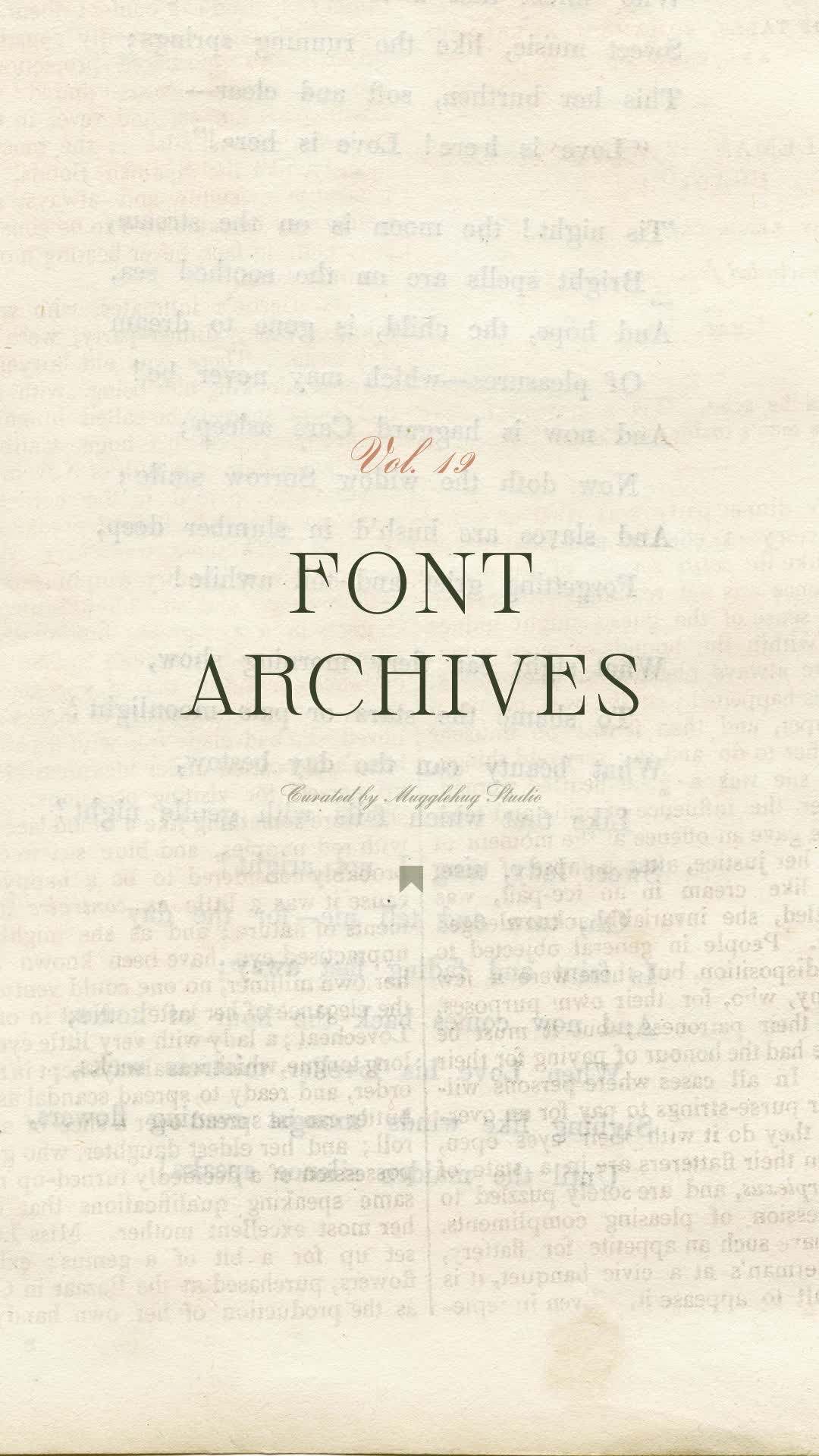 Happy May! On this Type Thursday, Vol. 19 of the Font Archives is out. Although there was no set theme this week—I just wanted to share shapes I was liking—they ended up being something along the lines of “distinct serifs.” Details below!👇🏻
Maglony is definitely the wonkiest of the bunch (I prefer it in capitals versus lowercase) and I’m dying to use the soft curves of Restora for a project soon! See anything you’d like to use?
labor union regular | restora extra light | maglony light | amery wide normal
.
.
.
Created in @adobe Illustrator & @photoshop.
#mugglehugstudio #typetuesday #fontarchives #typography #fontinspiration #fonts #typographyinspo #typographyinspiration #classicdesign #typelover #typographydesign #creativeinspiration #graphicdesign #graphicdesignersclub #discoverunder2k #inspofinds #fontcrush #brandingideas #brandinginspo #brandinspo #branddesign #branddesigner #creativeladydirectory #digitaldesign #magicaldesign #midwestartists #designinspiration #creativecontent #smallcreatives #logodesign