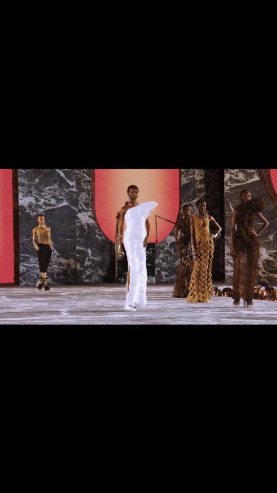 Our newest project is out: evian x Balmain with couture made from discarded bottles.