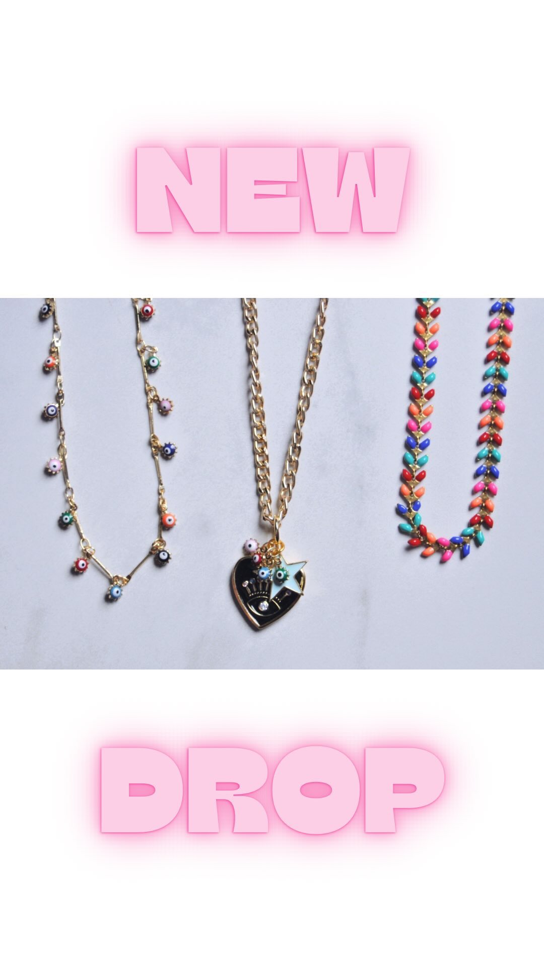 🚨NEW DROP🚨
shop the Greek Goddess Set now!!!
🌿Athena Choker
🧿Mykonos Choker
💫Starry Eye Necklace
#smallbusiness #jewelry #shop #shopsmall #handmadejewelry #madewithlove #charmbar #handmade #style #jewelry #charmnecklaces #custommade #charms