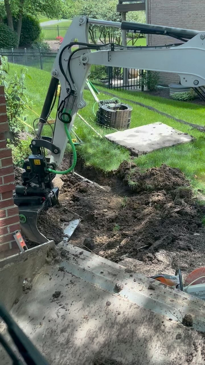 Another one in progress! #excavation #steelwrist