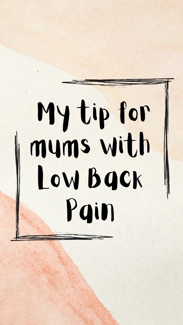 Are you getting back pain as a new mum, or not so new mum? Learning to hip hinge & modify daily repetitive lifting & bending is often key in starting your recovery. It offloads painful structures by keeping you back straight, and you use the big muscles around our hips & backs of legs (glutes & hamstrings) to lower & lift. We can also integrate this with breathing and pelvic floor work, meaning all these key muscles groups start working together to support your lower back.
If you want to learn more about this & get individualised help to manage low back pain - book in for a 1:1 assessment with me at @theselfcentre via my website or ‘book here’ link in my highlights. Please DM with any questions…
Please note - bending our backs, even when lifting & carrying is NOT unsafe or something we should be avoiding, but when we are in pain modifying movements is a useful strategy to help us recover!