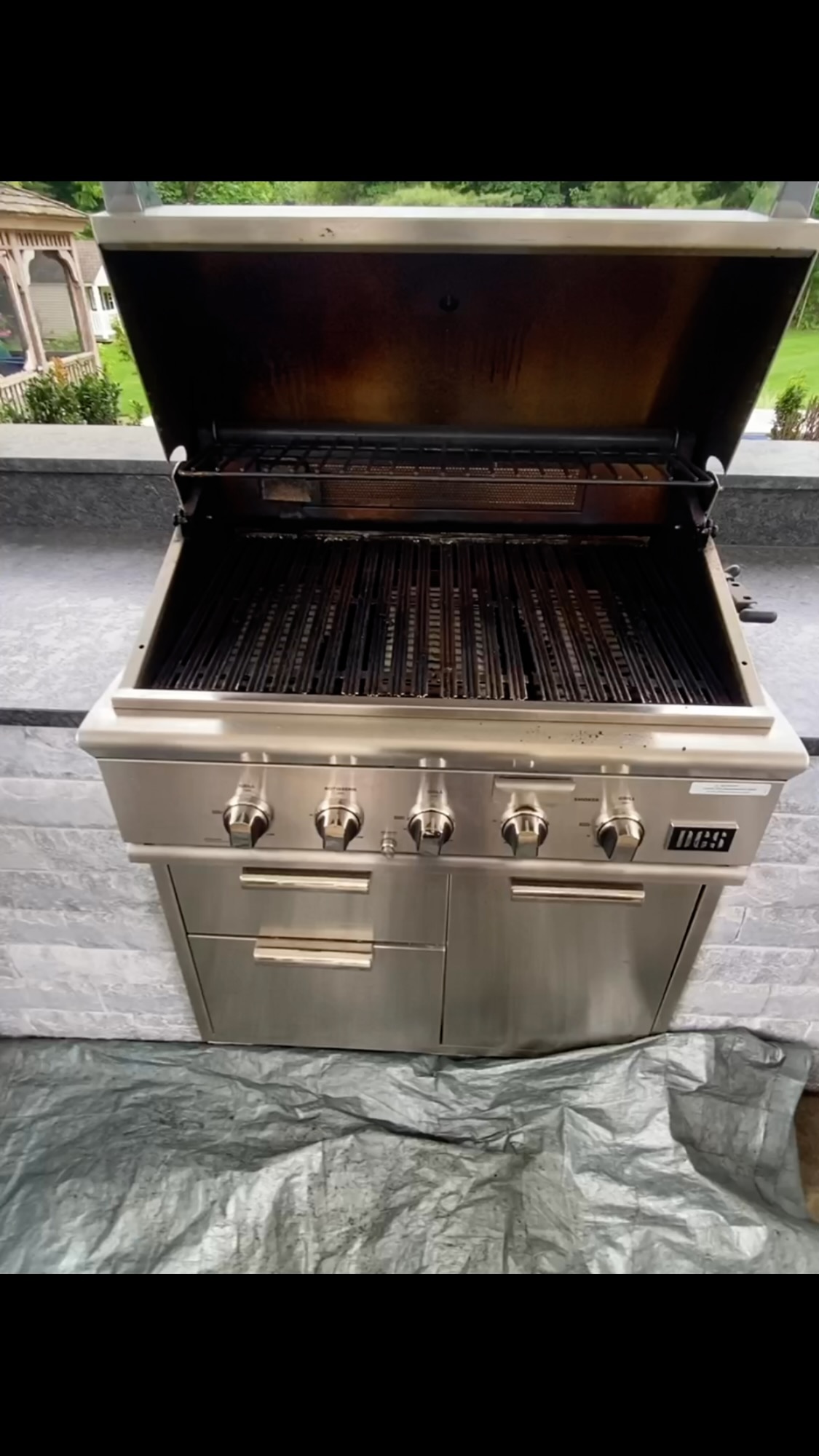 A month of grill cleaning #dcsgrills #lynxgrills #webergrill #kalamazoogrills
