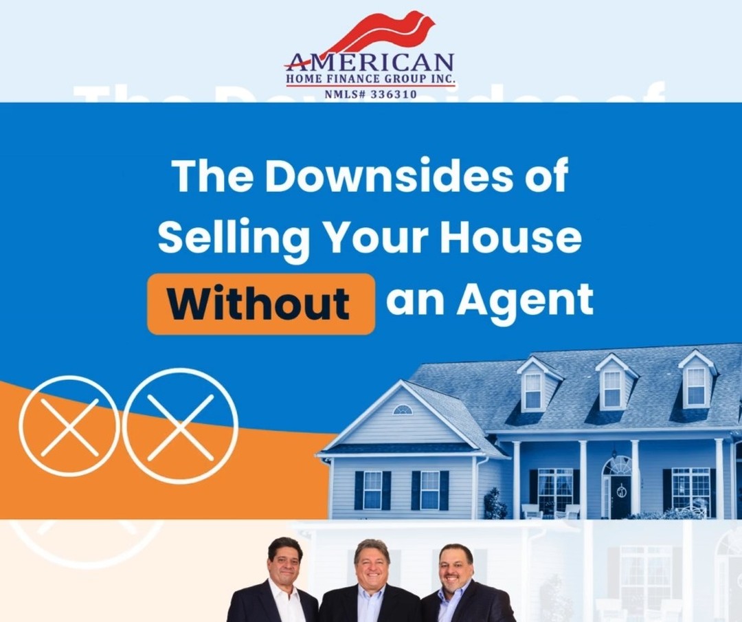 Why Selling Your House Without an Agent Can Be Risky 🏠
Selling your house without an agent comes with several downsides. You'll have limited marketing tools, a higher risk of mistakes with pricing and contracts, and much more. That’s a lot to take on alone. Save yourself time and stress by hiring a professional.
Our team of expert mortgage brokers is here to help you navigate the process smoothly and ensure you get the best deal possible.
Contact us today to learn more about how we can support your home selling journey.
"Keeping our clients Educated, Empowered and Protected."
🏠American Home Finance Group Inc NMLS # 336310
📍1315 N. Dixie Highway, Lake Worth Beach, FL 33460
📞561-865-7488 ext 101
🌐Amhomefin.com
#Homeownership #RentVsBuy #MortgageOptions #PreQualified #MortgageExperts #AmericanHomeFinanceGroup #MortgageBroker #HomePricesExplained #ClearToClose #FastClosing #TimelyResults #ExceptionalService #MortgageInFlorida #MortgageBrothers #HomeLoans #HomeBuying #BuyAHouse #Financing #HomeFinancing #HomeBuyer