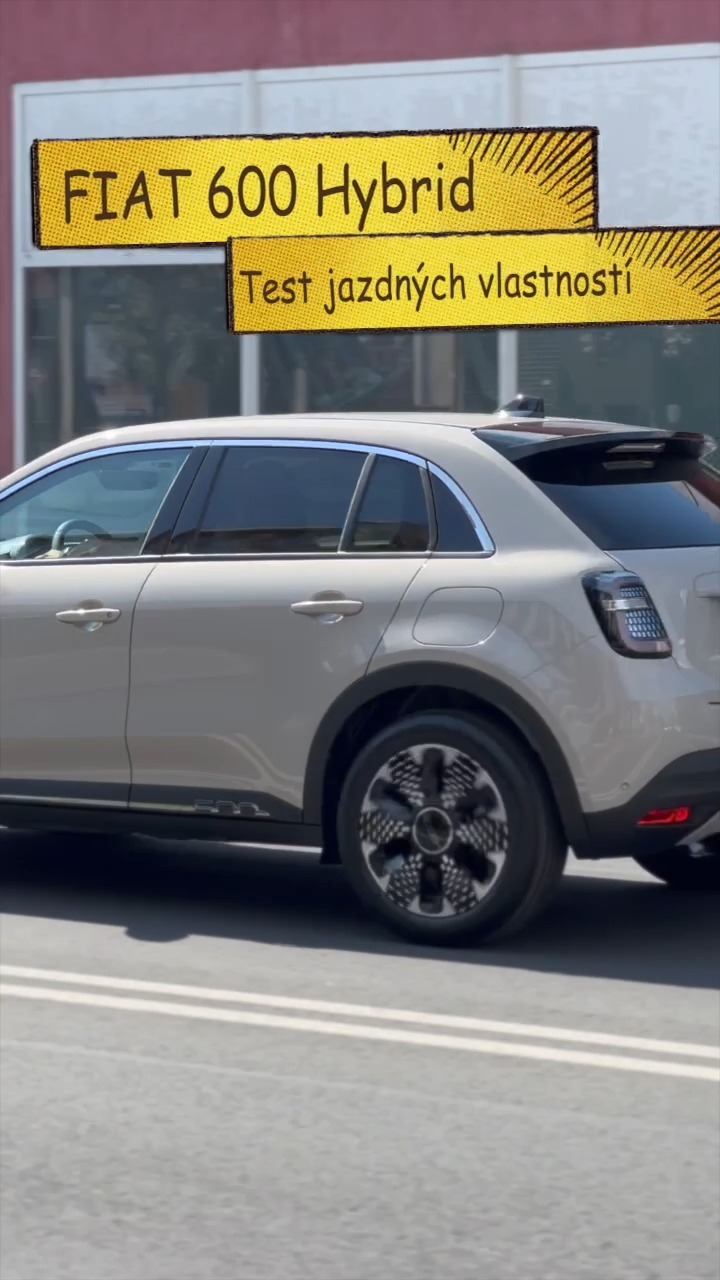 Hybridná jazda na FIAT 600 Hybrid: Plynulé spojenie spaľovacieho motora a elektromotora v akcii #FIAT #fiat600hybrid #FiatHybrid