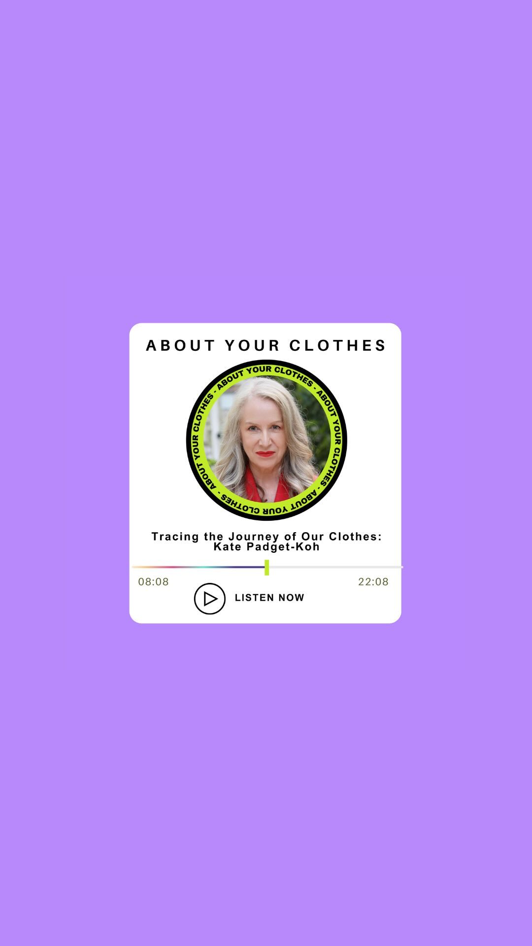 🤨 HOW do our clothes get to us? ⬇️⬇️
Kate from @fashionablefutures is an expert on the supply chain or how our clothes make their way to our wardrobes 👗 Wondering about the journey of your clothes? Find out in the latest podcast episode 🔗🔗 in bio 💚💜
#sustainablefashion #fashion #clothes #sustainable #sustainability #fashiondesign