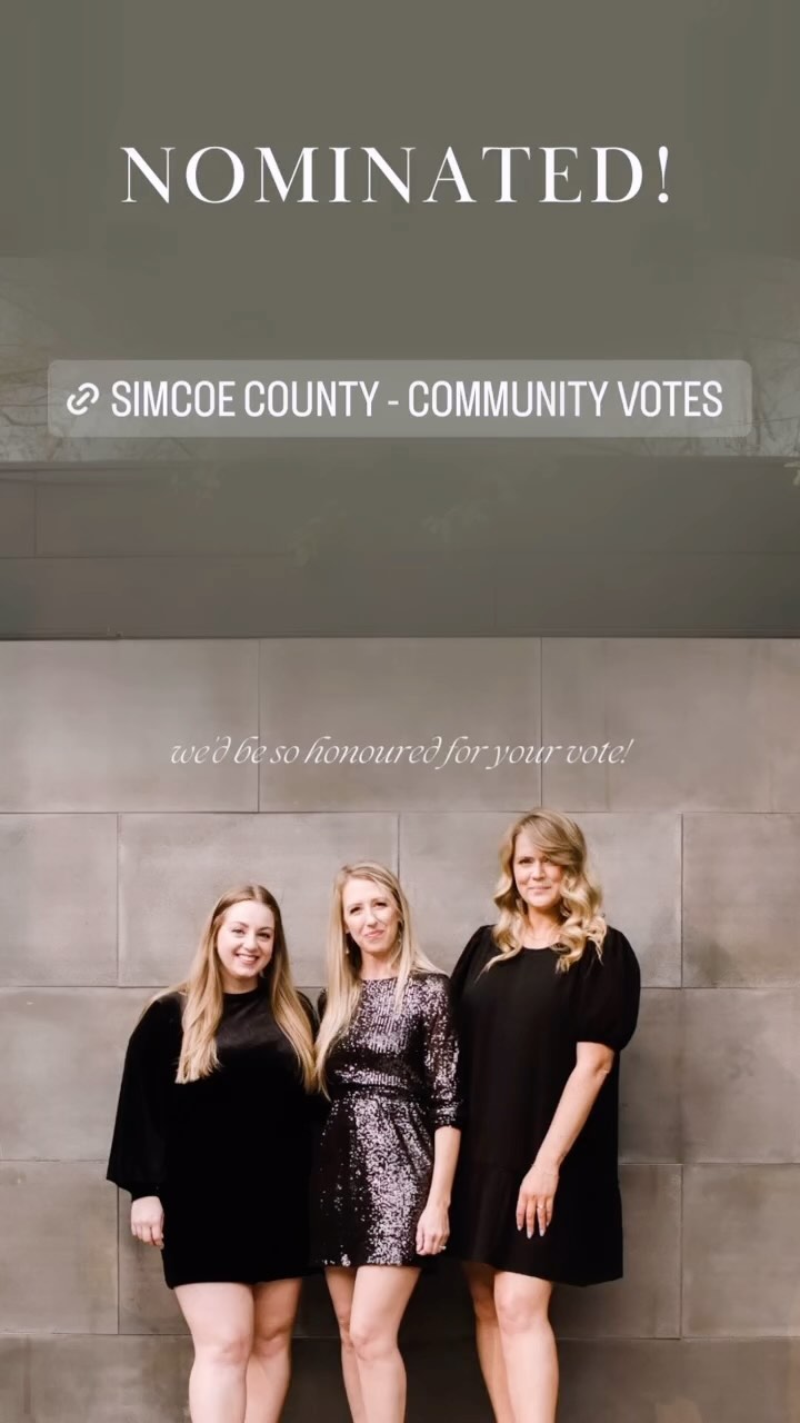 Nothing better than being smack dab in the middle of a wicked awesome wedding season and being nominated by 3 local choice awards! 🌟🌟🌟
We are SO honoured by these nominations! Thank you to those who put our name in the hat.
Now it’s time to VOTE! Head on over to our insta-highlights and click the links in each story to take you to the voting forum.
THANK YOU WE LOVE YOU! ♥️
Now back to our regular scheduled programming of 2023 wedding events… 💫