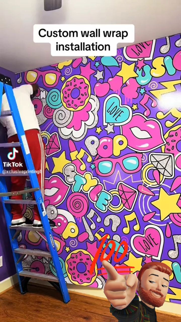 Paint is old...wall wraps is the new way...