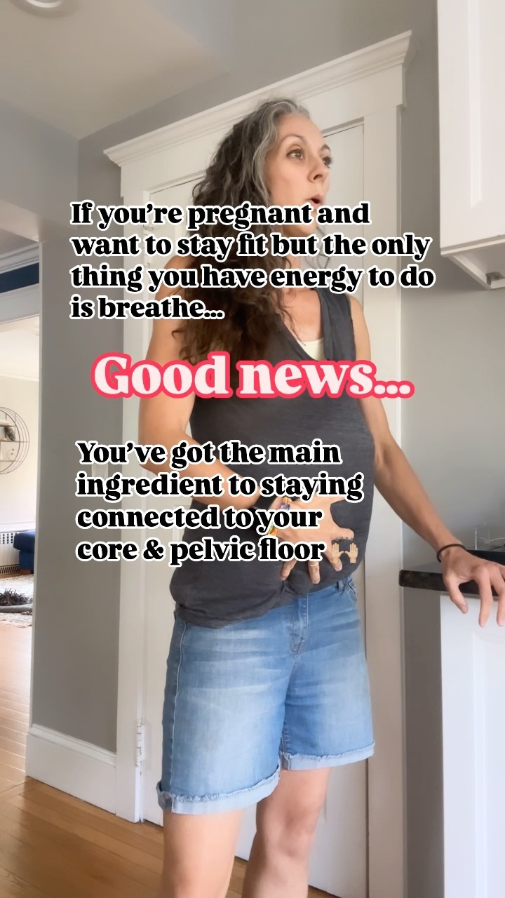 Here’s what I mean ⬇️
It’s not always possible for moms to workout the way they want in pregnancy…and oftentimes it’s out of their control, which can be super frustrating.
From trimester restrictions to medical conditions to just pure exhaustion…
But you know what?
That’s A-OK!
Because in pregnancy, even BREATHING can be a workout. And everyone has to breathe. 🙌🏼
I know, you’re like ‘really, BREATHING as a workout?’
But it’s true.
If all you do for 9 months is breathe with intention, you’re setting yourself up for a strong pregnancy and great postpartum recovery. ZERO weights.
Obviously we love when moms lift weights…but there are also times when it’s not possible. And we get that.
It’s exactly what we teach in our newly released masterclass ‘How To Do Core Work in Pregnancy to Reduce Diastasis After Baby’.
It requires zero weights and honestly, you could do it in bed without even standing up.
Comment ‘CORE’ and we’ll send you the link to the masterclass where we teach you how to do it! (And it’s just 23 min 🙌🏼)
#bunintheoven #expectingababy #secondtrimester #preggolife #momstobe #pregnancyfit #pregnancyfitness #prenatalworkout #pregancy #prenatalfitness #prenatalhealth #prenatalworkouts #pregnancyworkout #activepregnancy #momworkout #pregnancyworkouts #pregnancysafeworkouts #fitnesspregnancy #fitmomstrongmom #prenatalyoga #pregnancyyoga