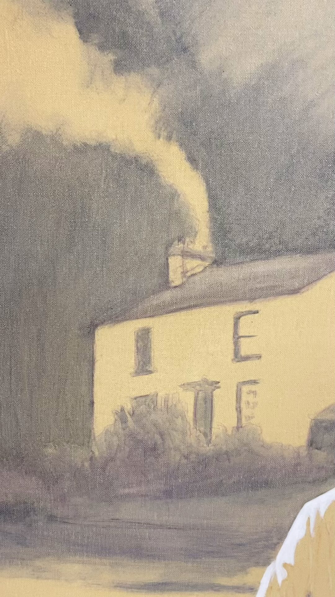 Currently on display in my studio and featured on my website (see link in bio) #oilpainting #art #painting #autumnvibes #shepherd