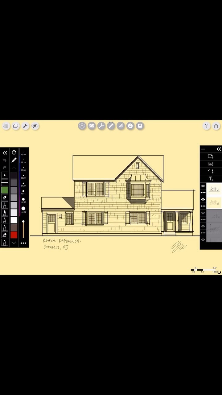 Sketchtime! #sketch #renovation #summitnj