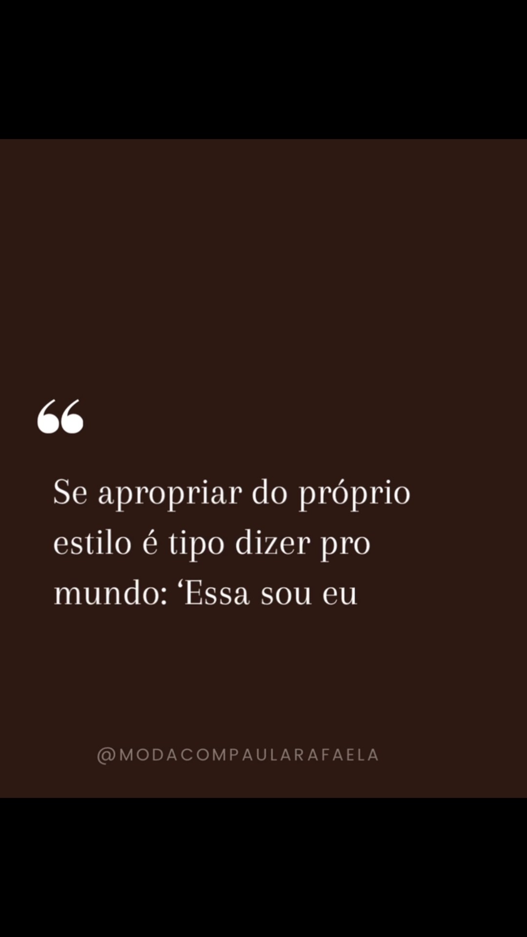 Nota mental da quarta- feira ✅