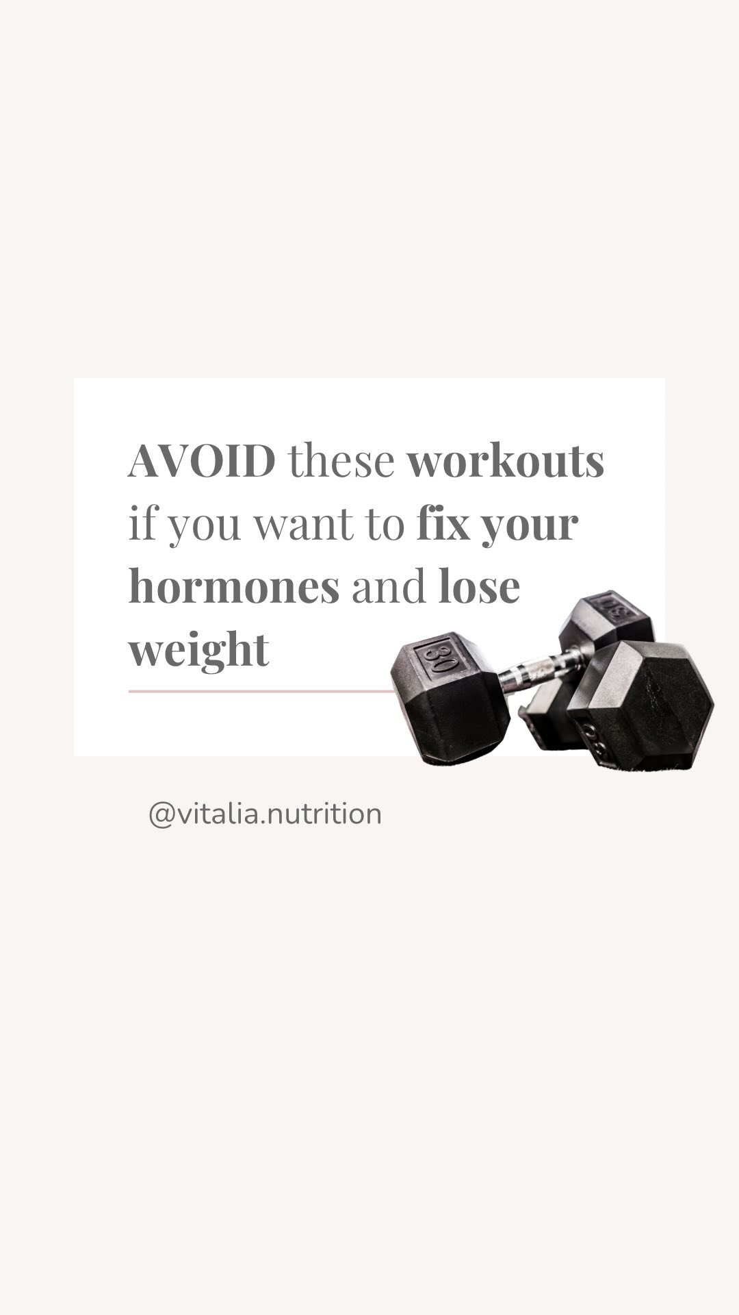 Avoid these workouts to lose weight and support your hormones at the same time ✨
The first thing wethink when it comes down to weight loss is to cut down calories and to bump cardio workouts.
But what if i told you that it doesn’t have to be that way at all?
In fact by doing that you’ll stress your body in a way that it not only will reach an unbreakable plateau but that will have an adverse effect in your hormones and your cycle!
#weightloss #hormonehealth #hormonebalancetips #hormones #hormoneimbalance #hormonesupportnaturally #hormonesupportforwomen #weightlossmotivation #hormonas #weightlossinspiration