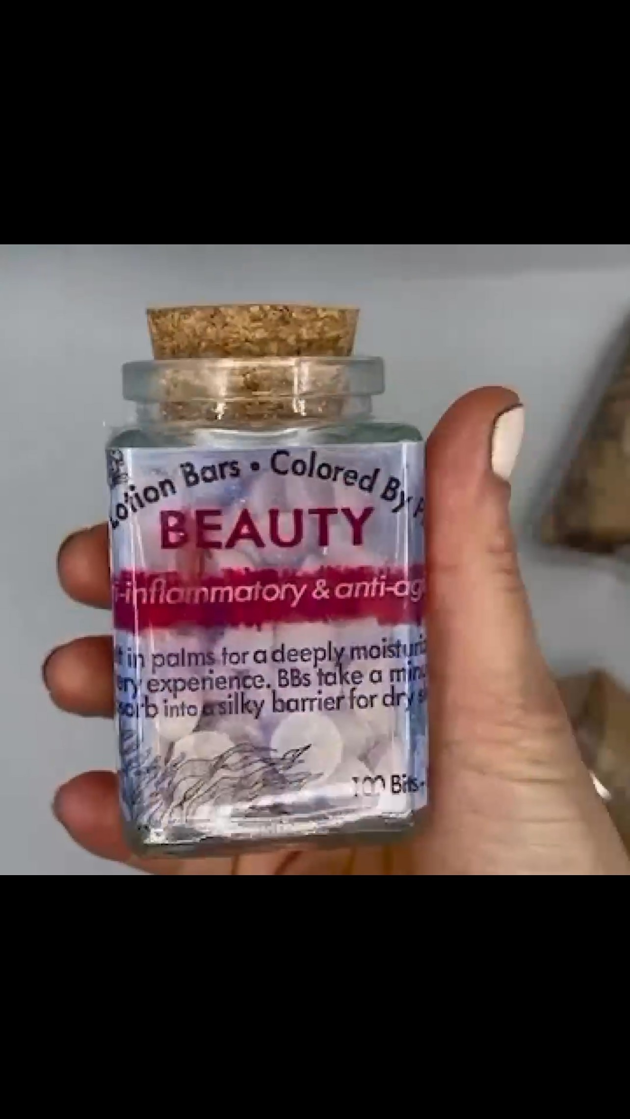 Open. Shake. Rub.
It’s easy to do but even I forget to moisturize my hands everyday. You can’t ignore the colorful jars! I have them everywhere around the house to remind me to moisturize.
It’s scary how dry my hands can get without them .