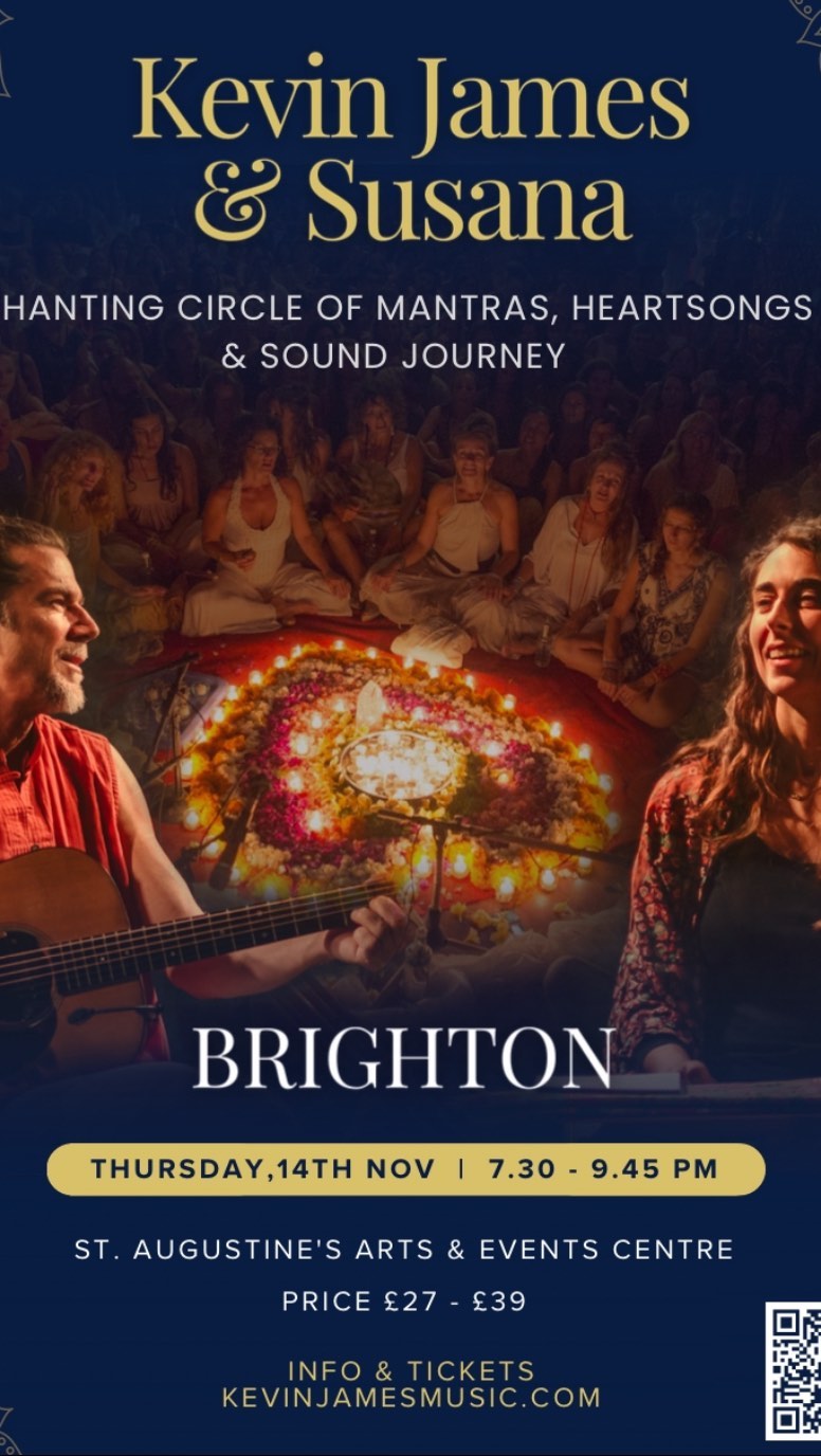โจLess than 2 weeks! โจ
Tickets are still available.
Come and join International Chanting musicians
๐KEVIN JAMES & SUSANA๐
for one night only this year in the UK as part of their tour
in the majesty of excellent musicianship and loving good vibes in a glorious sacred space.
๐๐ผ๐๐ถ๐ซ
This will be an evening ๐ผ๐ณ ๐ฑ๐ฒ๐ฒ๐ฝ ๐ฐ๐ผ๐ป๐ป๐ฒ๐ฐ๐๐ถ๐ผ๐ป, ๐ฐ๐ผ๐บ๐บ๐๐ป๐ถ๐๐ ๐๐ฝ๐ถ๐ฟ๐ถ๐ ๐ฎ๐ป๐ฑ ๐๐ถ๐ป๐ด๐ถ๐ป๐ด ๐ผ๐ณ ๐๐ฒ๐ฎ๐ฟ๐๐๐ผ๐ป๐ด๐ ๐ฎ๐ป๐ฑ ๐ ๐ฎ๐ป๐๐ฟ๐ฎ๐ ๐๐ถ๐๐ต ๐๐๐ฟ๐ผ๐ป ๐๐ฎ๐โ๐ ๐ผ๐๐ป ๐๐ผ๐ฟ๐น๐ฑ ๐๐ฟ๐ฎ๐๐ฒl๐น๐ถ๐ป๐ด ๐ฐ๐ต๐ฎ๐ป๐ ๐น๐ฒ๐ฎ๐ฑ๐ฒ๐ฟ ๐๐ฒ๐๐ถ๐ป ๐๐ฎ๐บ๐ฒ๐.
Vegan Chai & Sweet Treats will be available
๐๐โ๏ธ๐ฐโจ
For further details & tickets:
www.tickettailor.com/events/kevinjamesheartsongs/1318295
Hereโs a video to give a flavour of their beautiful offering ๐
https://m.youtube.com/watch?v=YGMhZFQ9iD0
Please feel free to share with others you think may love to join ๐