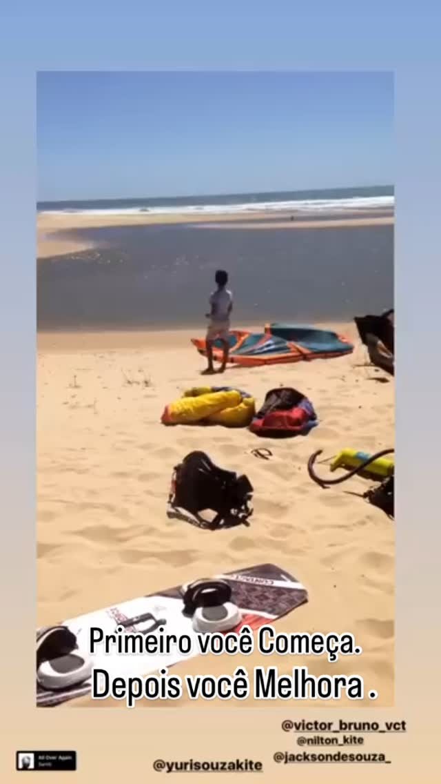 Primeiro você começa, Depois você Melhora . 🙌