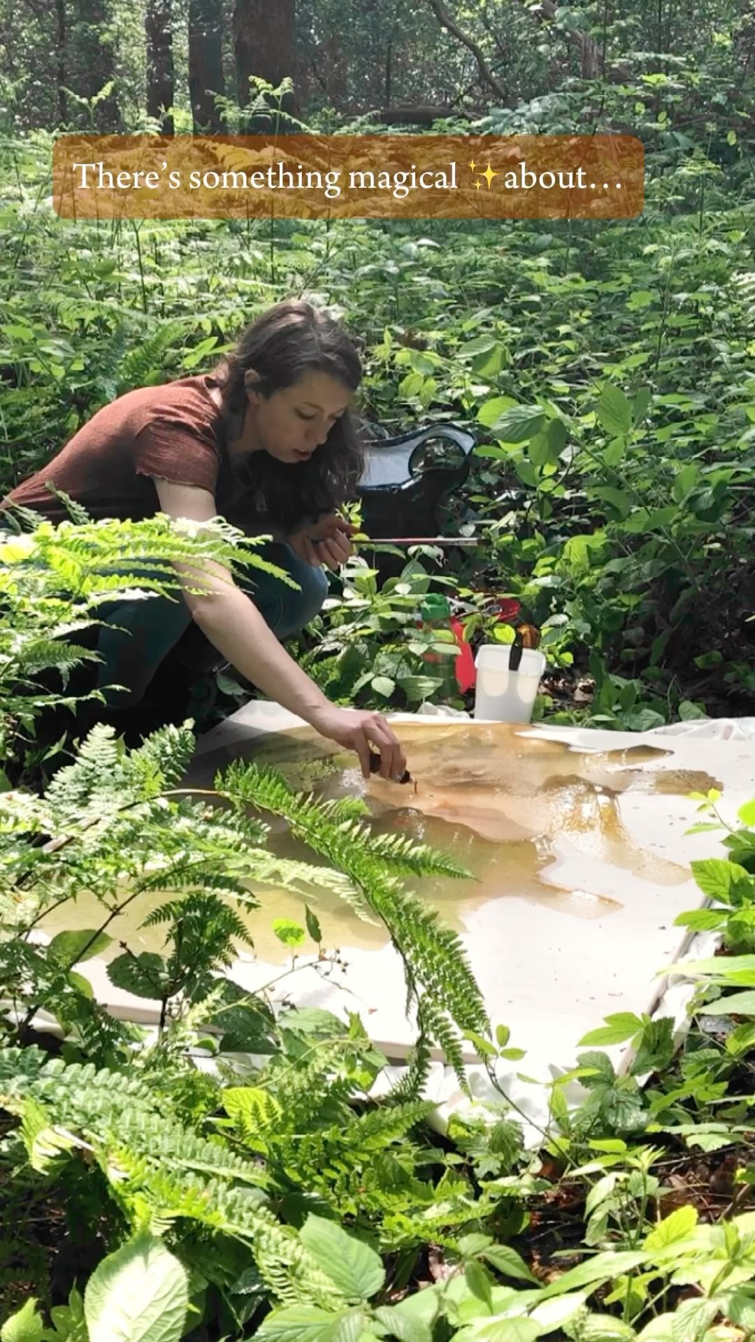 Come with me on this painting journey in the forest 🌿🌲✨. It’s magical!
I’m bringing this canvas home to take this forest inspiration with me. Follow along to see where it’s going 🤞.
#artjourney #naturepainting #natureartwork