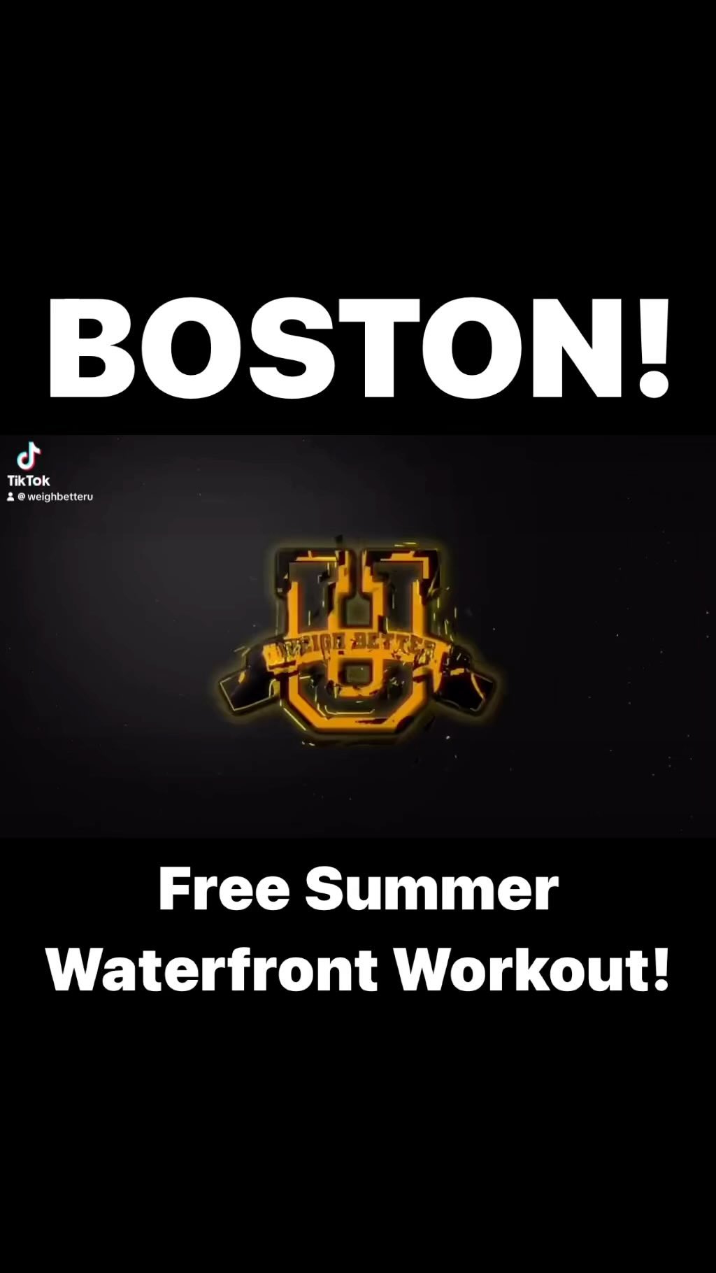 Boston join us for our Waterfront workouts at @theanchorboston . Join Coach @samamado_bostontrainer Friday nights at 6pm. Be sure to stop in at the Anchor after for a bite to eat while enjoying the beautiful sunset overlooking Boston. To register following the link in our bio. See you there! #weighbetteru #groupfitness #summerworkouts @outdoorworkouts #theanchorboston