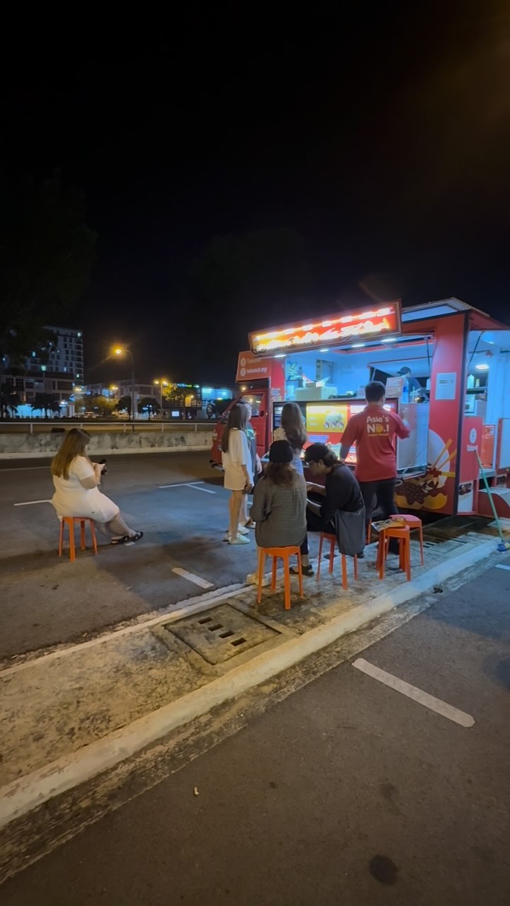 Craving Takoyaki late at night? Find us at Northbank #Takonut #Takoyaki #OctopusSkewer