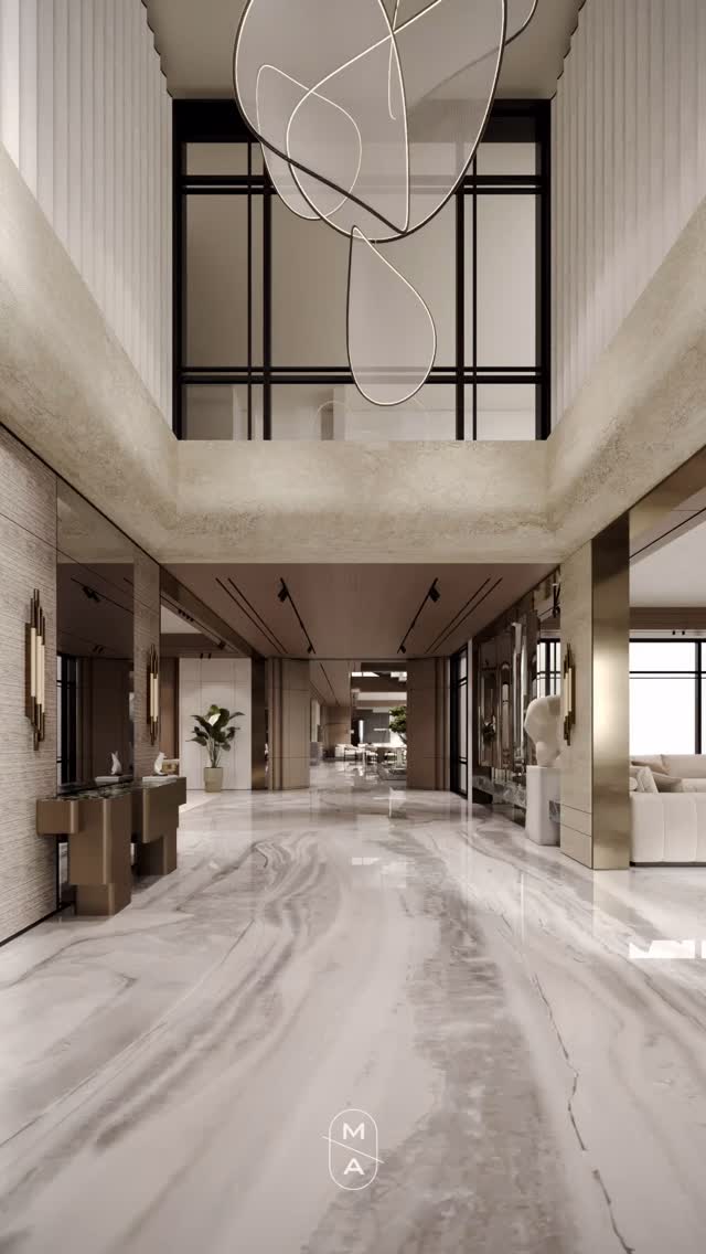 📍 Ar Rihab, Riyadh – KSA
📐 Land Area: 987 SQM
A contemporary welcome of elegance and presence ✨
The main entrance and guest area of our latest villa where refined modern design meets a warm sense of arrival 🏛️
With a grand entry sequence, thoughtfully crafted transitions, and a guest space designed to impress while feeling intimate, every detail reflects understated luxury and intentional design 💫
Designed by Maroon Architects 🖋️
#MaroonArchitects #RiyadhVilla #LuxuryDesign #ModernEntrance #GuestLounge #ContemporaryLiving