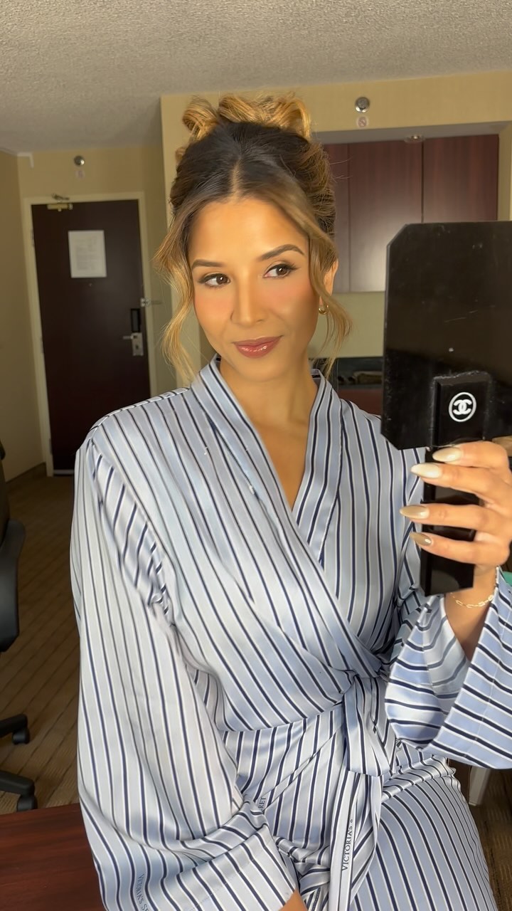 Glam reveal with the sweetest @zanabjaffrey 💖
Hair @scorpionhairdesign