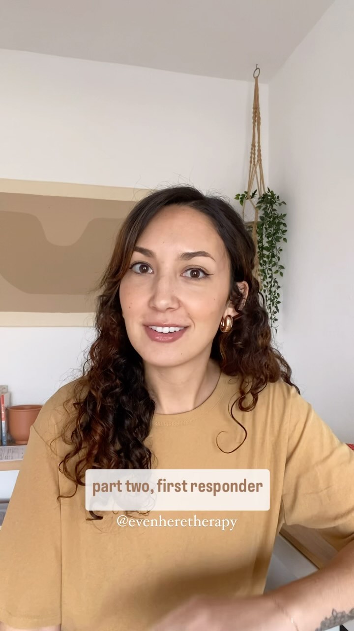 Pt. ✌🏽
Cumulative stress is part of the experience that happens with first responders. So, how we’re managing stress is important for overall health and longevity 😮💨