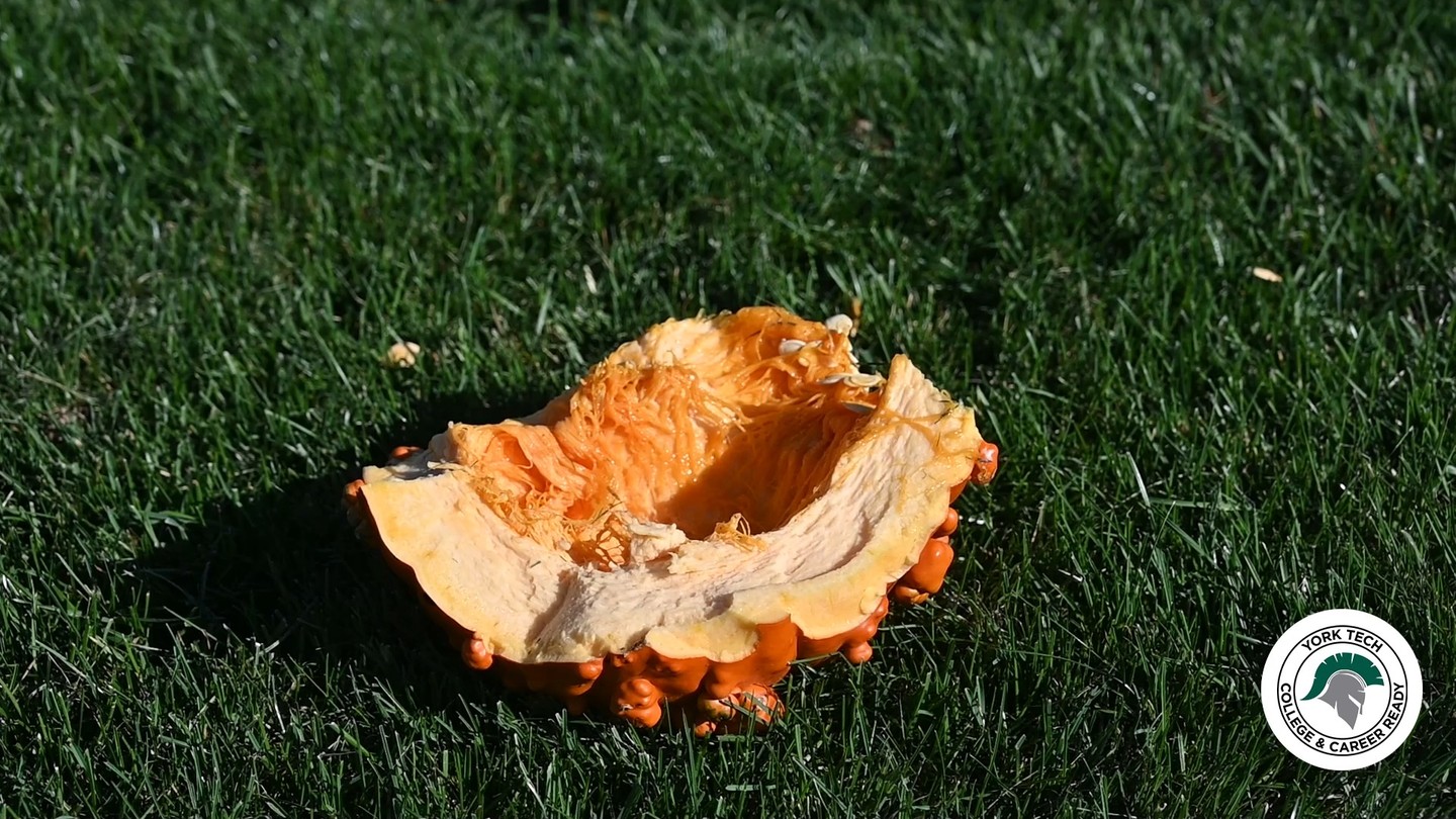 Two teams of students in our Engineering & Advanced Manufacturing program competed in the 2023 Punkin' Chunkin' Competition hosted by @yorksuburban on Friday, Nov. 3. Both squads did really well, finishing in eighth place and third place despite a stacked field of skilled contestants. Congratulations, Spartans! #YorkTechProud