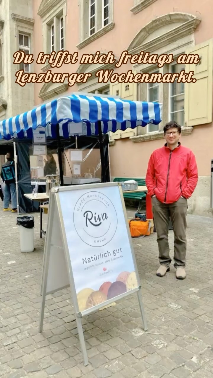 🍨Morgen Freitag von 13 bis 17 Uhr triffst du mich wieder in der Rathausgasse Lenzburg. 👋
#riva #rivaglacé #glace #eisliebe #lenzburg #wochenmarkt