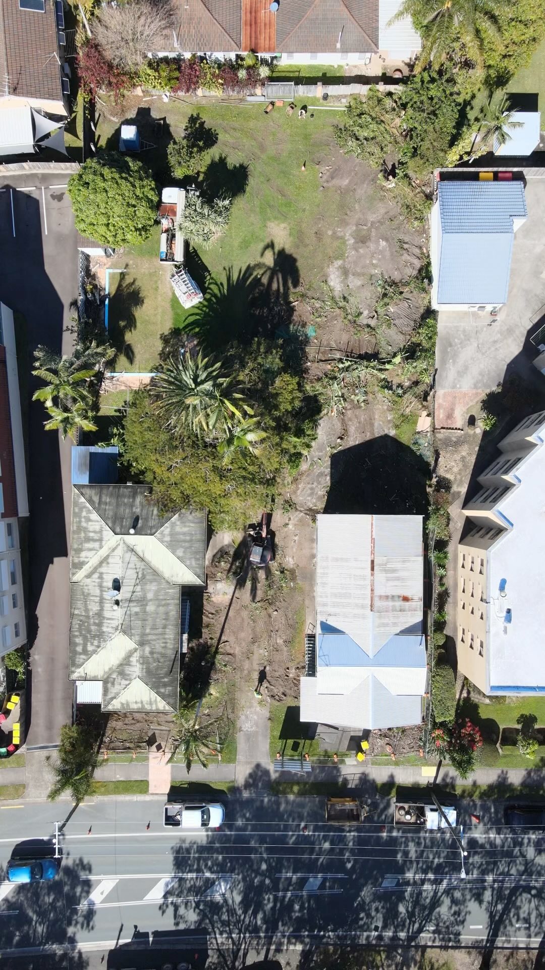 Demolition has started on the “Riverhouse at Bradman” project.