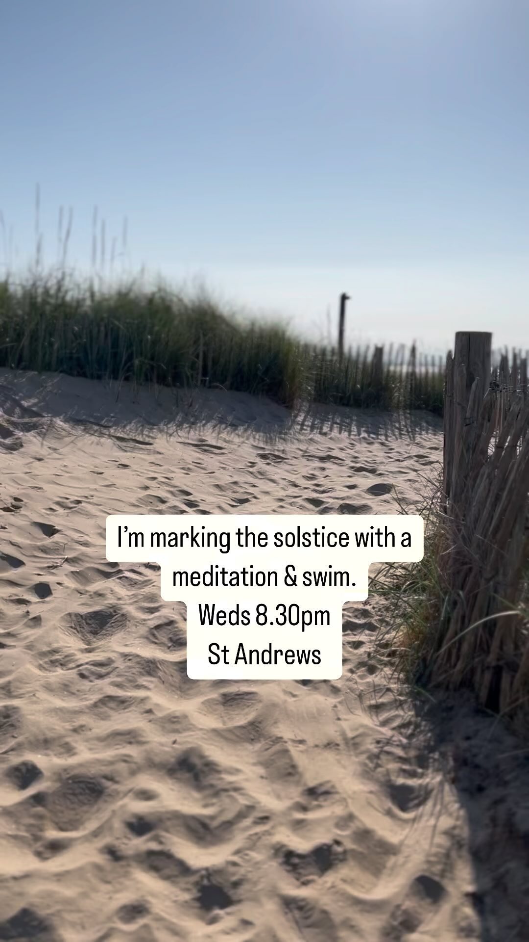 Let’s sit by the water and let the gentle sound of the waves become the soundtrack to our meditation. No need to swim if you’d rather just meditate and no need to meditate if you’d rather just swim. Come celebrate the summer and our beautiful planet. Meet at 8:30pm at the beach cafe. All welcome.