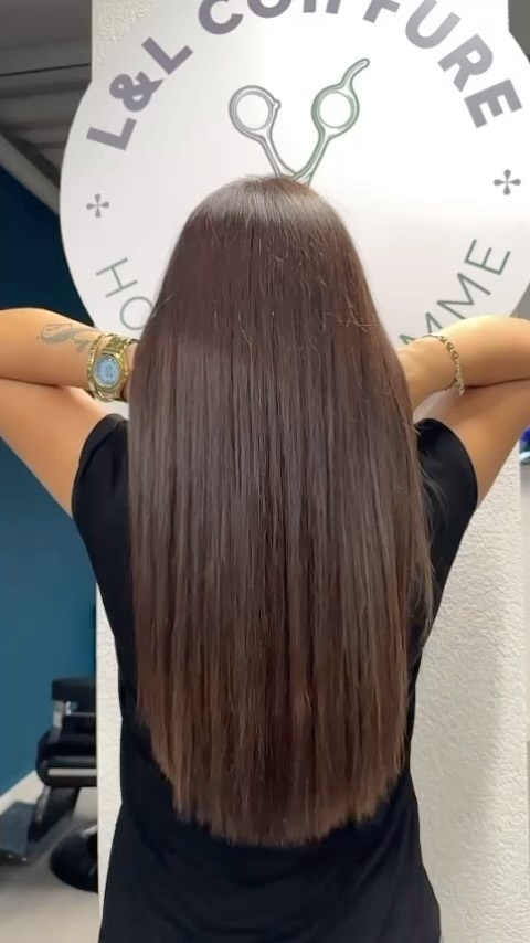 L&L Coiffure mixte. By @kati.ahair #wellahair #wellaprofessional #chocolate
