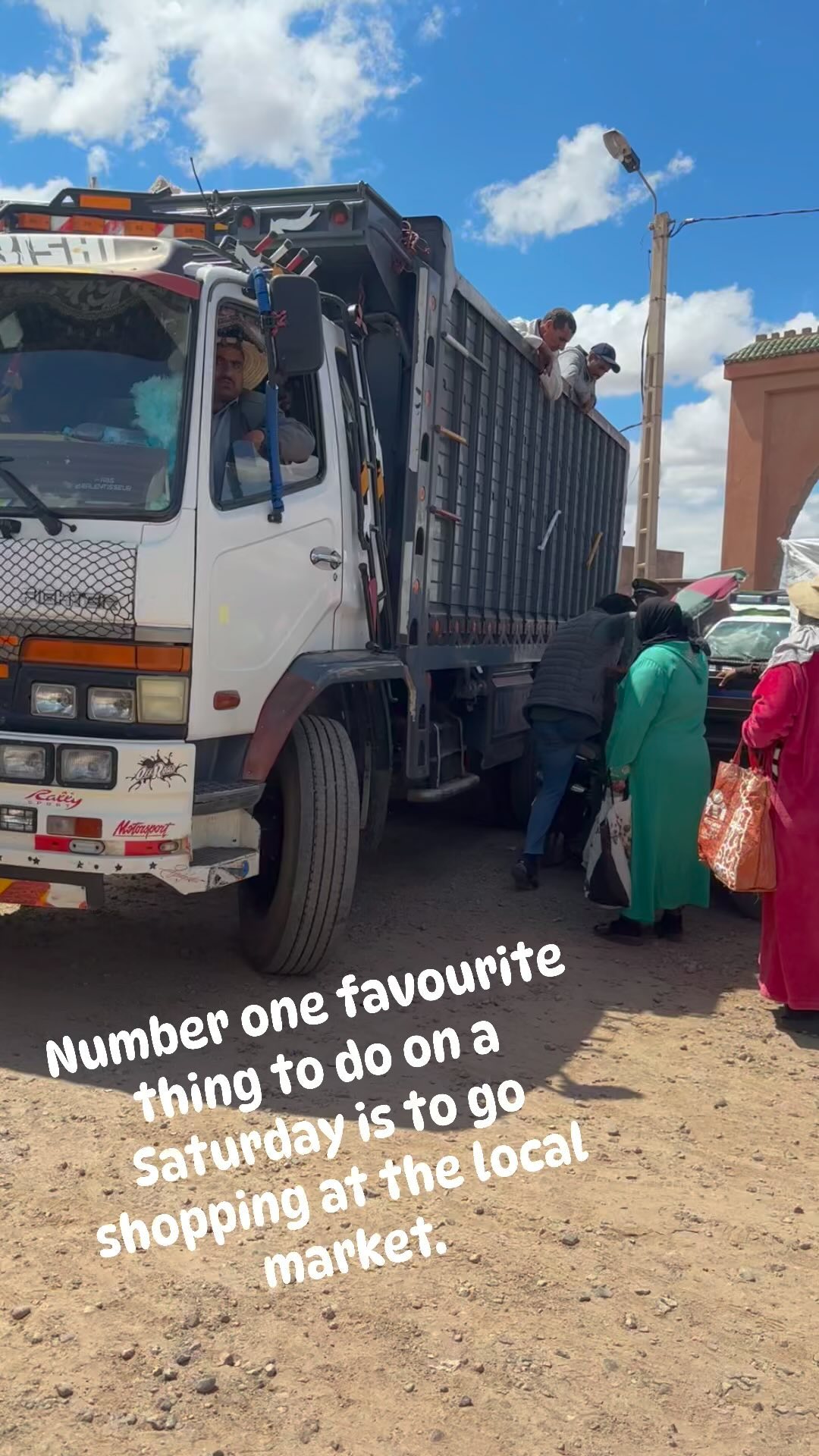 “Exploring the vibrant Saturday market in Marrakech, just steps from home! 🌿 Stocking up on fresh veggies for the week ahead. There’s nothing quite like the hustle and bustle of a local market to kickstart the weekend. #FreshProduce #MarketFinds #MarrakechLife”