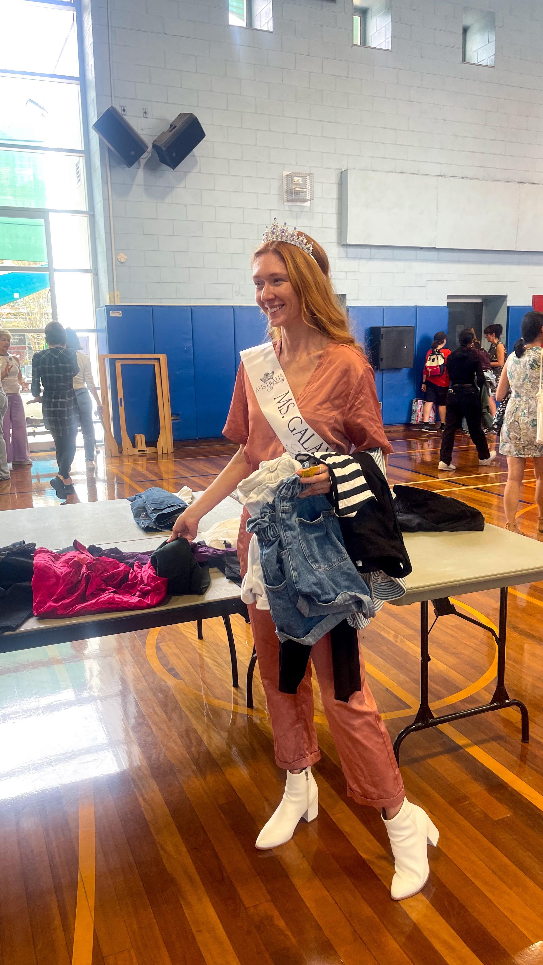 Come along to @cityofsydney @theclothingexchange Ultimo Clothes Swap! With clothing swaps around Sydney, this is definitely one to watch! ♥️
With women’s, men’s and kids’ clothes there was lots on offer to encourage #sustainablefashion for everyone 🎉
So proud to have represented @australia_galaxy_pageants out in the community for an awesome event with a great mission to improve our lives and planet!
The next swap is 8 June at Redfern Town Hall, free tix 🎟️available one month before: https://www.cityofsydney.nsw.gov.au/environmental-support-funding/clothes-swaps
#galaxygirl2024 #australiagalaxypageants #fashion #sustainable #sustainability #fashiongram