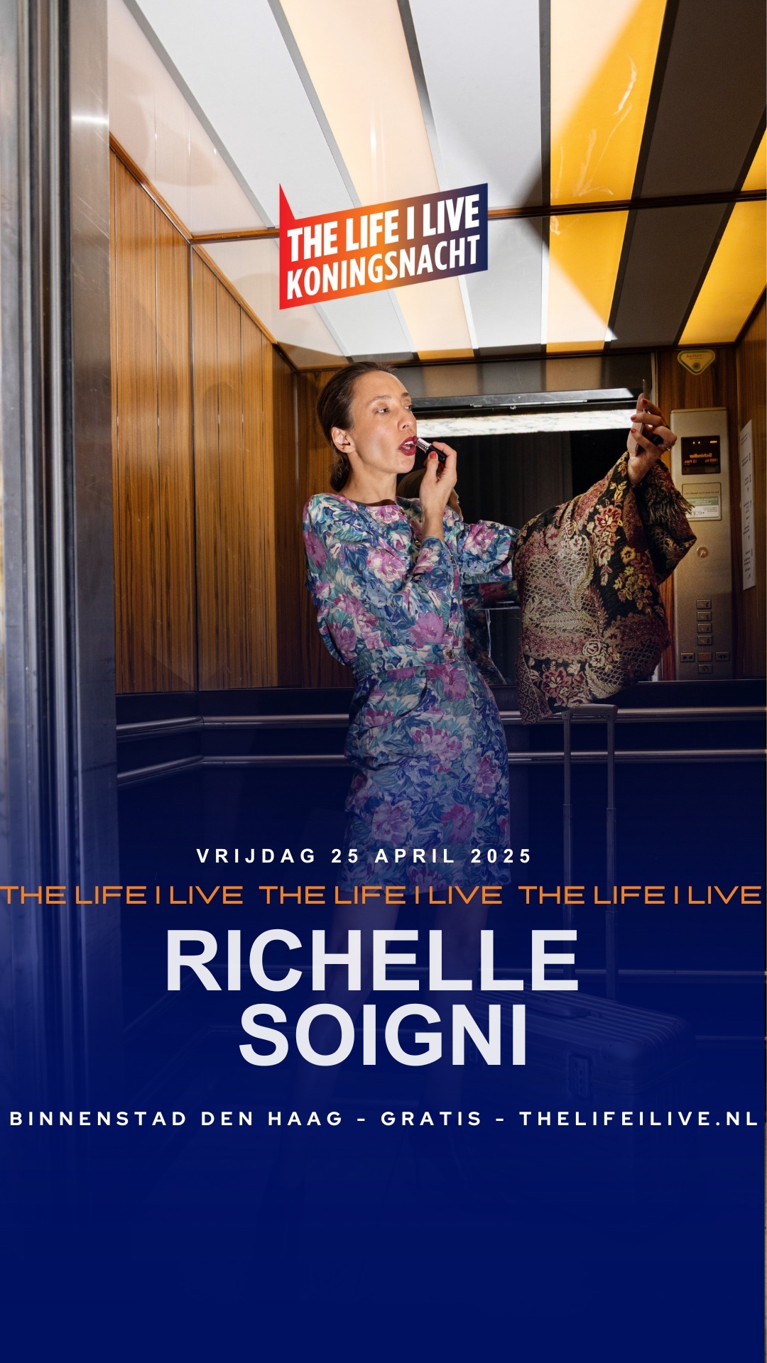 Richelle Soigni is een DJ uit Rotterdam en al meer dan 20 jaar een bekende naam in de underground clubscene. Sinds de vroege jaren ’90 heeft ze een indrukwekkende platencollectie opgebouwd. Deze passie maakte haar tot een van de gezichten van Clone Records. Ze heeft haar speelveld uitgebreid naar steden door heel Europa, maar brengt altijd de West Coast Sound of Holland met zich mee. Richelle is een instinctieve DJ die op zoek gaat naar het gedurfde karakter in muziek. Ze verweeft verschillende genres en combineert oud met nieuw. In haar sets kun je het onverwachte verwachten, met een positieve, rauwe en melodische sound.
📍Kerkplein, PIP Den Haag Stage
🫰🏻Gratis
🎶23:30
#RichelleSoigni #LifeILiveFestival #DenHaag #Koningsnacht2025 #TLIL #TLIL25