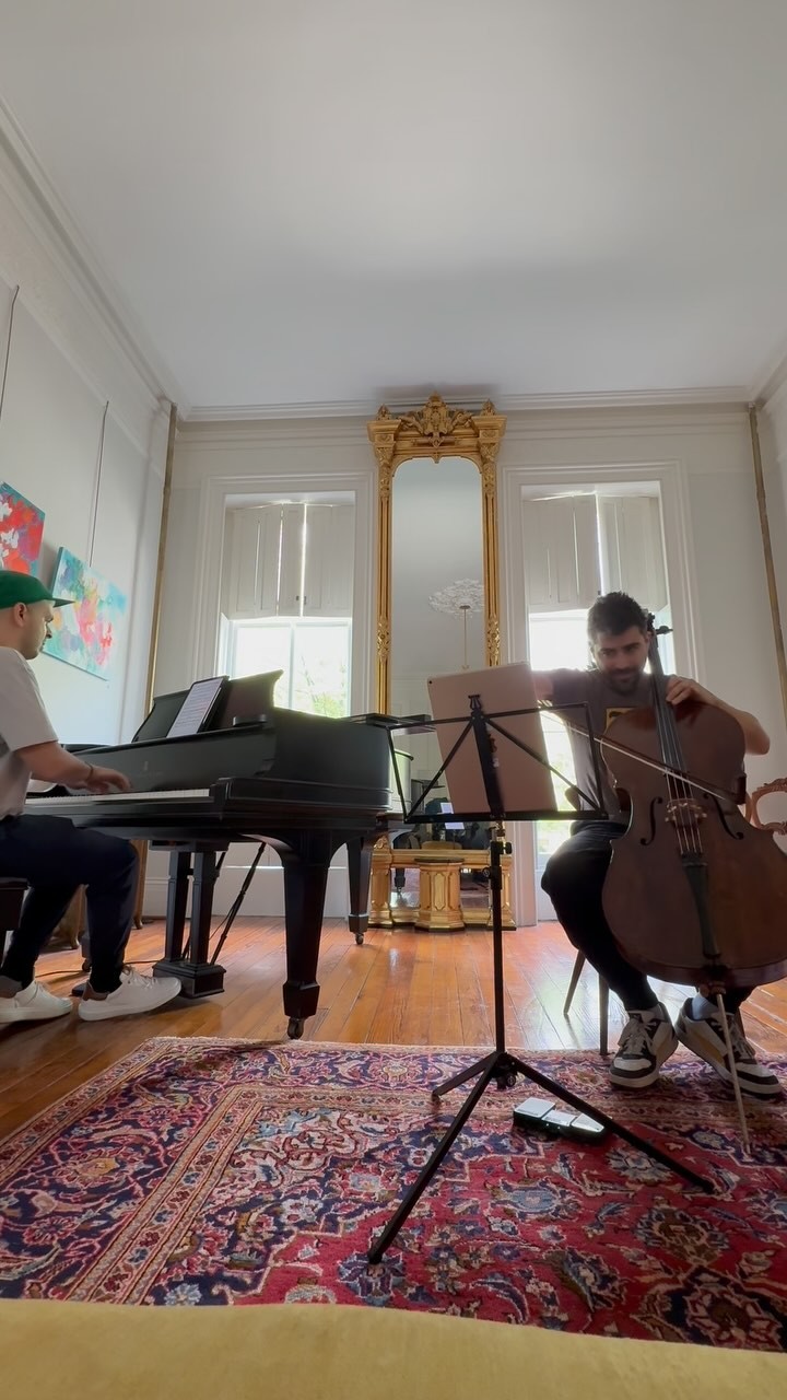 Fun Rehearsal before our first concert - Baltimore 2025
Ponce Cello Sonata (1922) - Mexico
#pianoman #music #piano #mexico #argentina #cello #chambermusic #latinamerica