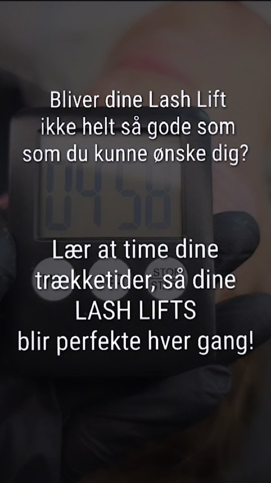 Laver du en vippetest, eller arbejder du i blinde, når du laver lash lift?
Hvis du bruger 1 minut på at se denne video, vil du ikke få over- eller underbehandlede lash lift mere 🖤🖤🖤