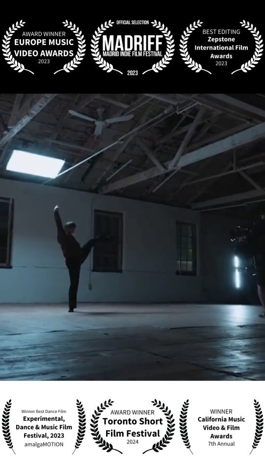 We're still celebrating our award-winning short film we created last year "AmalgaMotion". This beautiful documentary by @shotbysolo is now out for viewing at amalgamotiondoc.com. Direction by @therealadm & myself, alongside producer @jadeyurich.
-
Awards (Plus 13 Festival Selections)
TO Short Film Fest (Toronto): Best Music Video
Experimental Dance & Music Film Festival (Toronto): Best Dance Film
Prague Music Video Awards: Best Dance Music Video
Prague International Sound Music Video Awards: Best Cinematography
European Music Video Awards (Kosice, SK): Best Dance Music Video
International Music Video Underground (Paris, FR): Best Dance Music Video
Music Video Awards (Los Angeles, USA): Best Editing
California Music, Video & Film Awards: Best Dance Program, Film or Documentary
Zepstone International Film Awards (Salt Lake City, UT): Best Cinematography/Best Editing
Sweden Film Awards ( Norrbottens län, SE): Best Music Video/Best First Music Video
Stockholm City Film Festival: Best Music Video
-
#dancefilm #shortfilm #director #dancechoreographer #amalgamotion #dancecanada #torontochoreographer