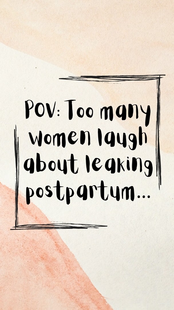 Leaking urine is extremely common – affecting 2/3rd of women at some point in their life span. Postnatally is one of the times when it’s more likely to develop – thanks to a baby (or babies) sitting on the pelvic floor for 9 months! Both vaginal delivery or C section causes trauma to the local muscles (pelvic floor & low abdominal area) which affects pelvic floor function & this takes time to heal. For this reason leaking early on is common, but many also experience it later on when trying to return to previous activities – like running or exercise. Many also experience day to day leaking, especially with coughing, sneezing & laughing.
These issues are treatable, and physiotherapy is evidence based to help!
For guidance on how to manage this, book in for a Women’s Health Assessment via my website or link in my highlights.